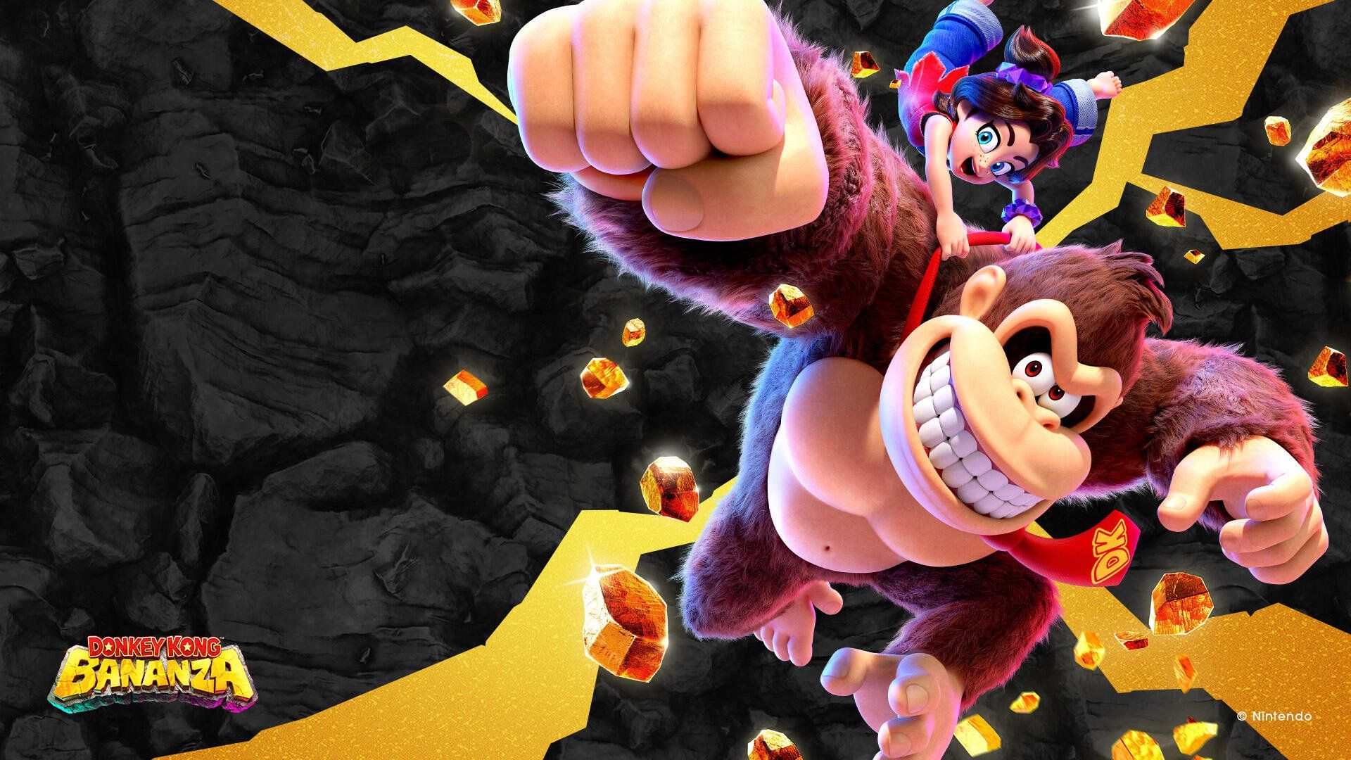 1920x1080 Donkey Kong Bananza: Golden Rush. Barrel Blitz HD. Kong's Bananza Smash