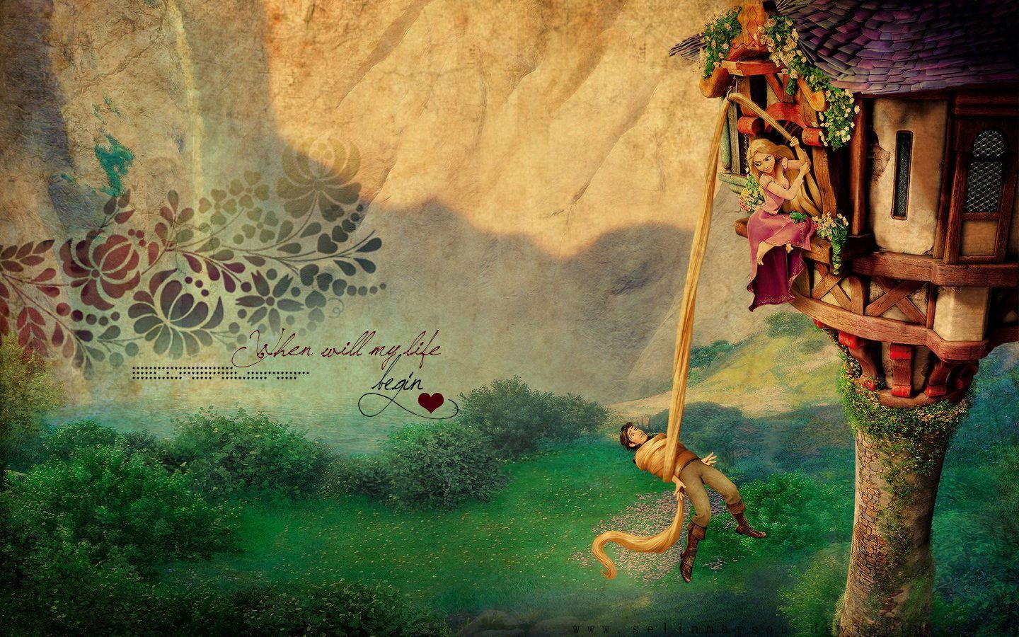 1440x900 Phone wallpaper: Rapunzel, Tangled, Movie, Flynn Rider, Pascal (Tangled) 631333