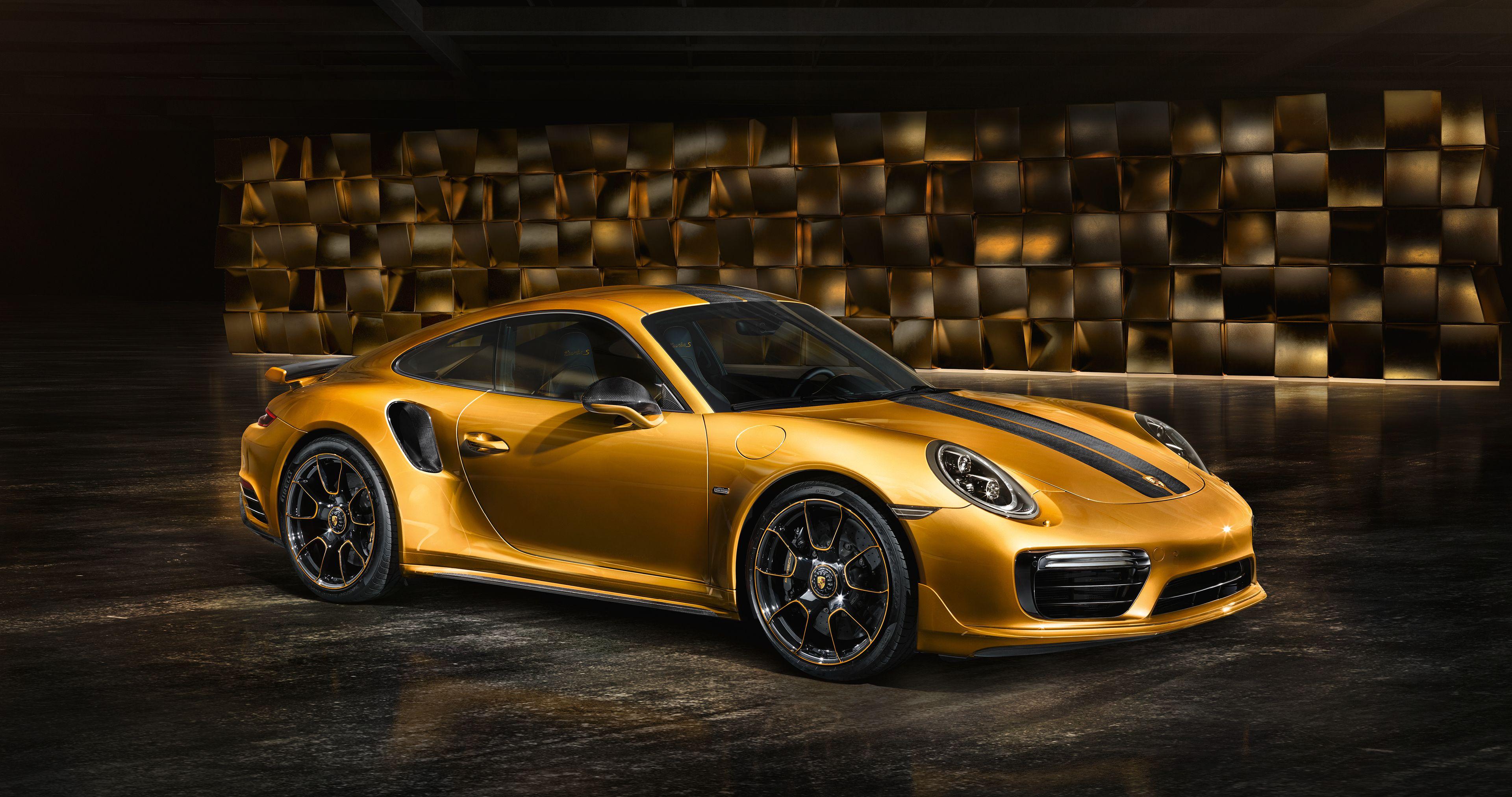 3840x2025 Wallpaper Porsche 911 Turbo S Exclusive Series, 4K, Automotive