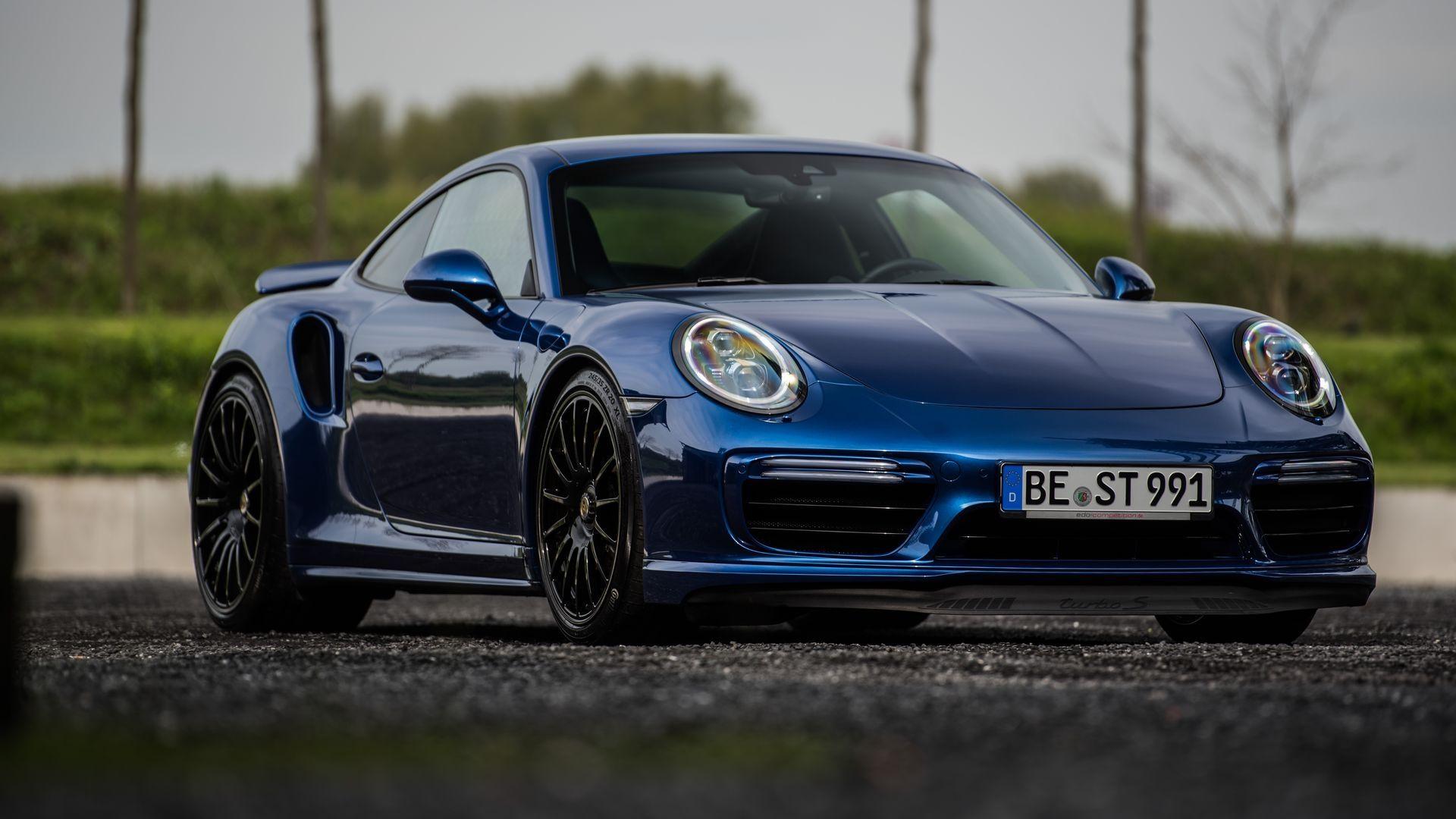 1920x1080 Porsche 911 Turbo S Blue Arrow By Edo Competition Picture