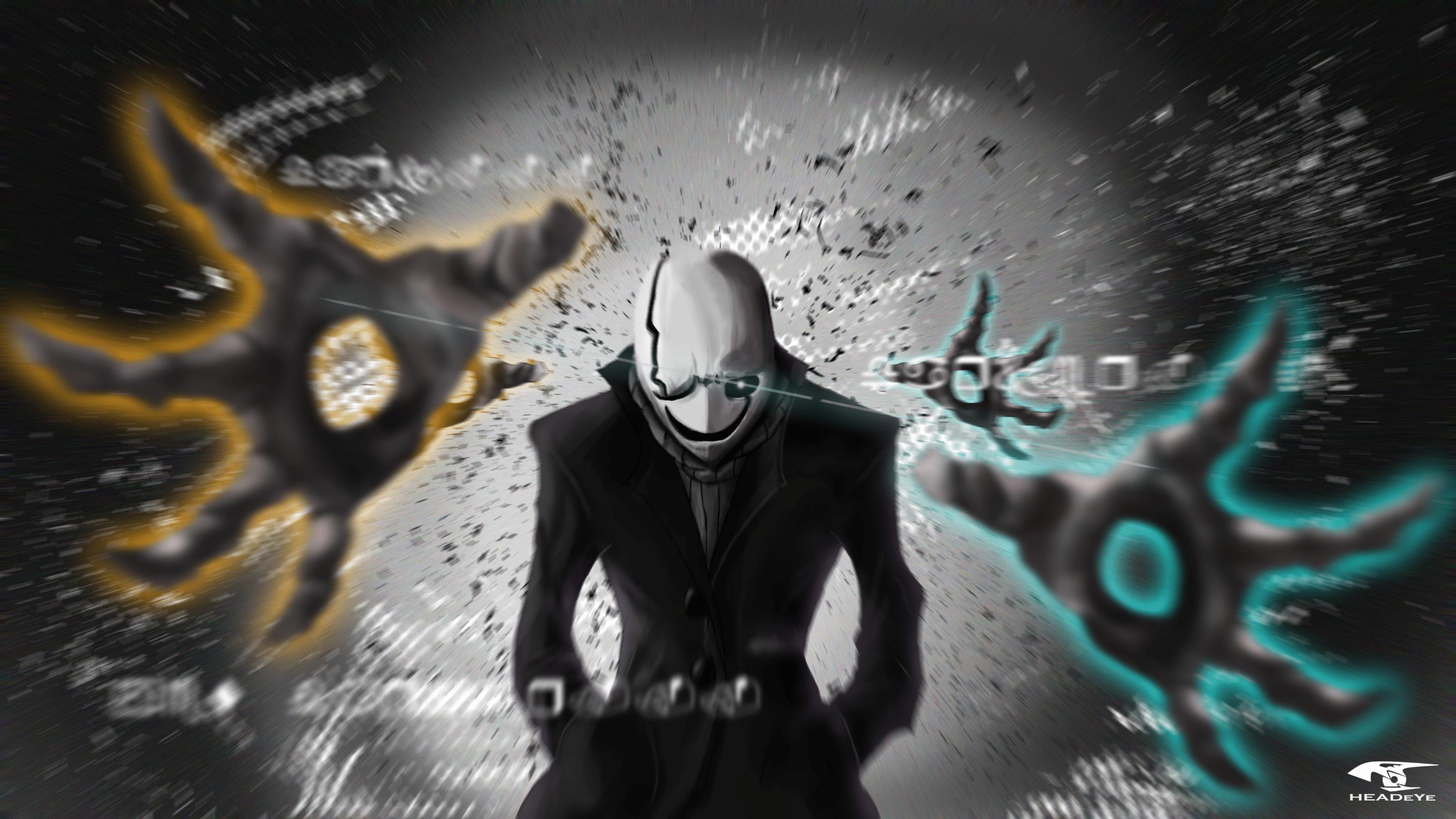 3200x1800 Gaster Wallpaper