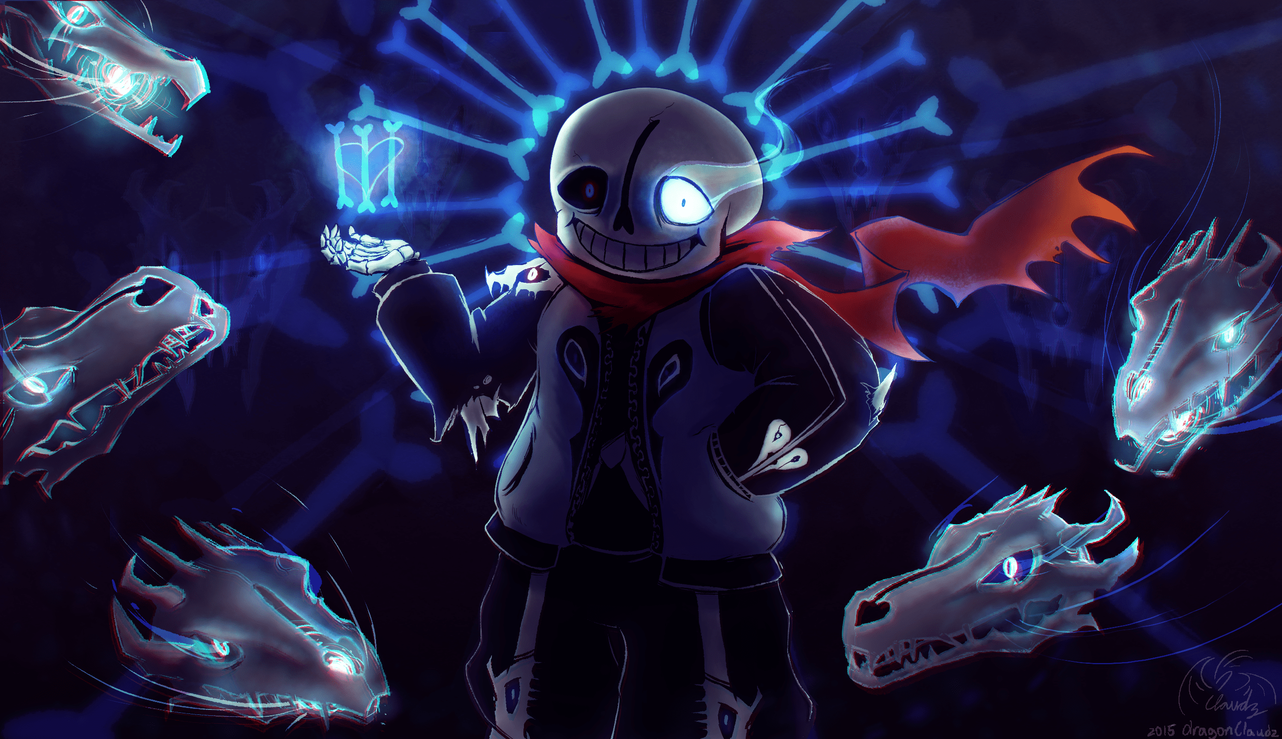 2601x1500 Download Undertale Boss Wallpaper, HD Background Download