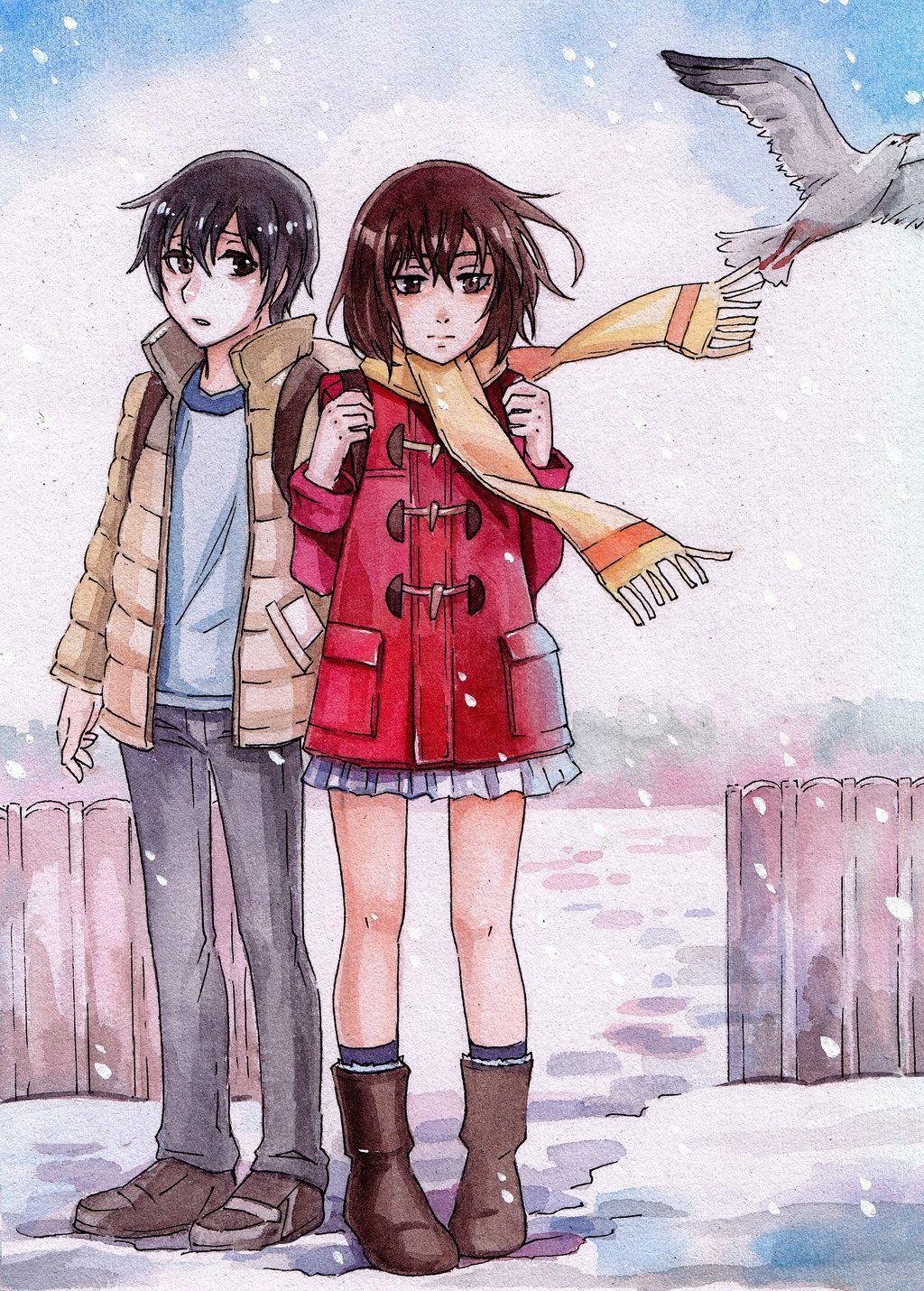 1024x1430 Boku dake ga Inai Machi Wallpaper High Quality