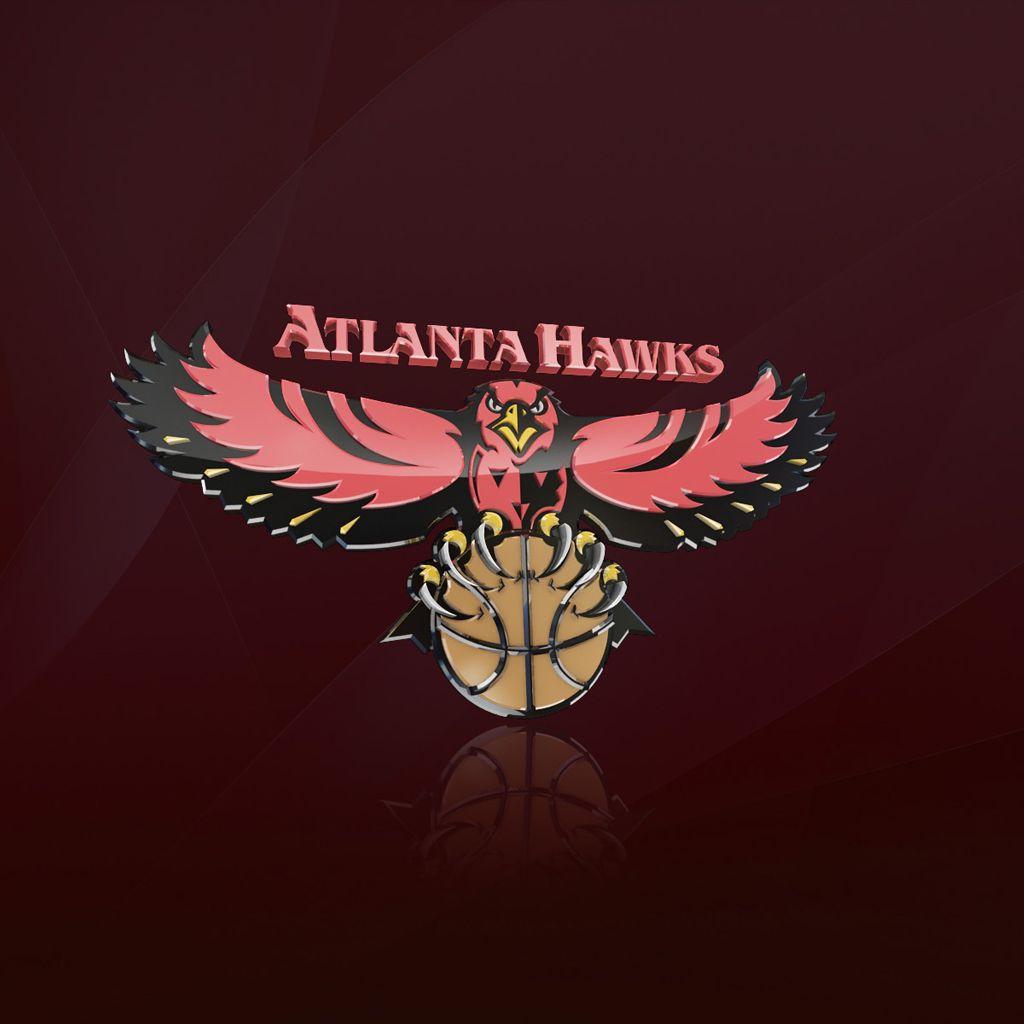Wallpaper wallpaper sport logo basketball NBA Atlanta Hawks images for  desktop section спорт  download