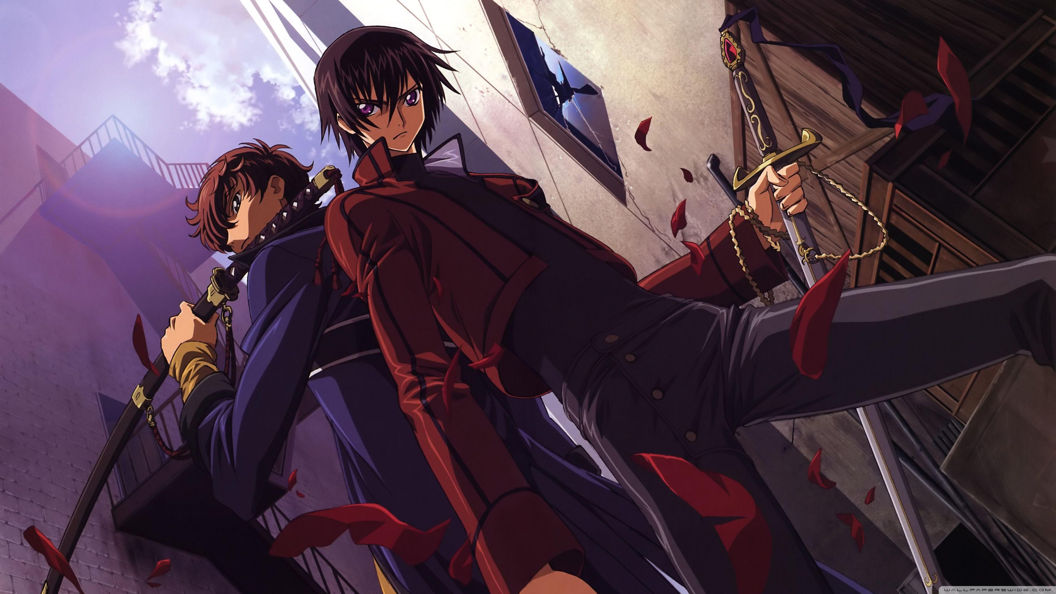 3554x1999 Code Geass ❤ 4K HD Desktop Wallpaper for 4K Ultra HD TV • Tablet