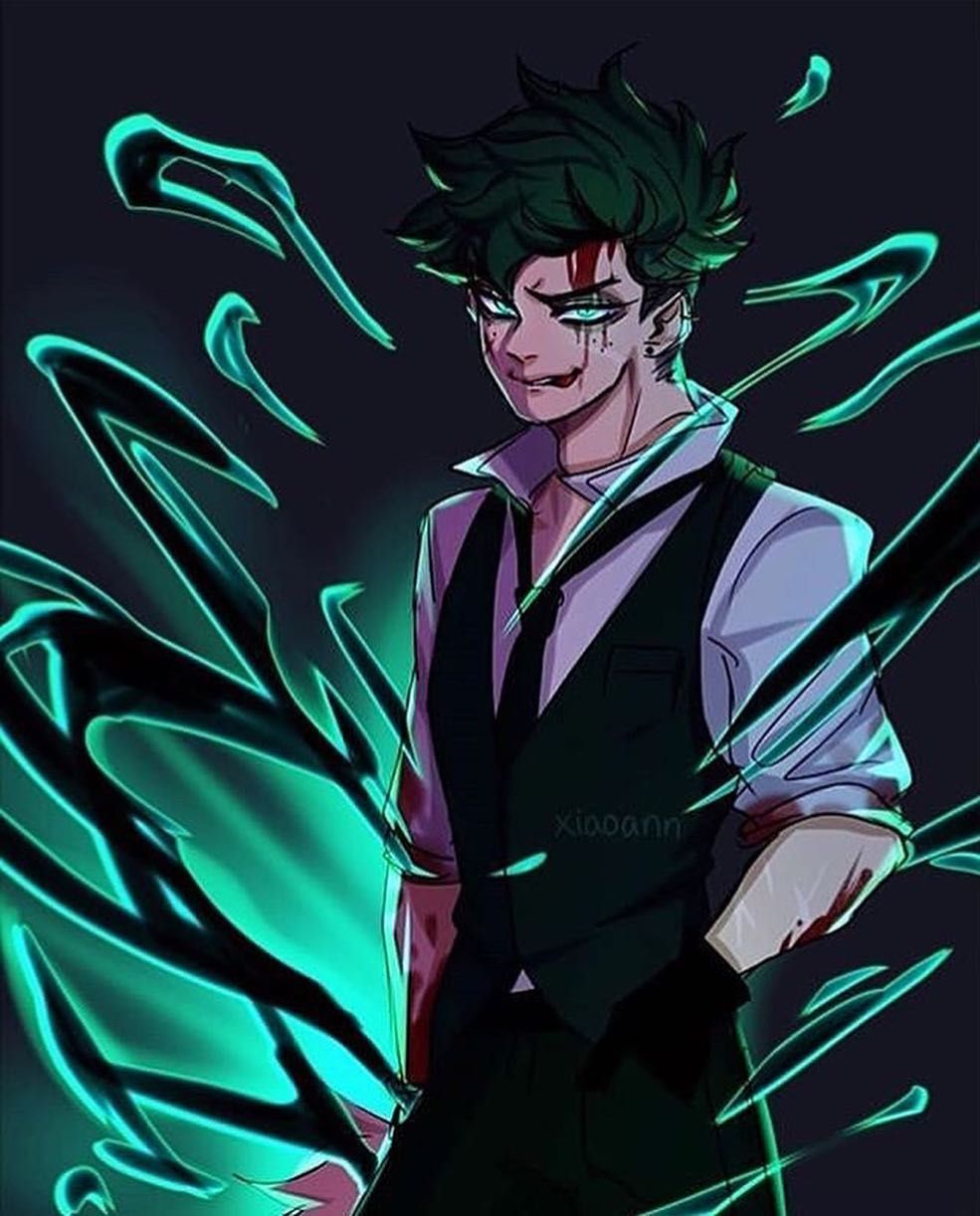985x1222 Villain Izuku Midoriya Wallpaper