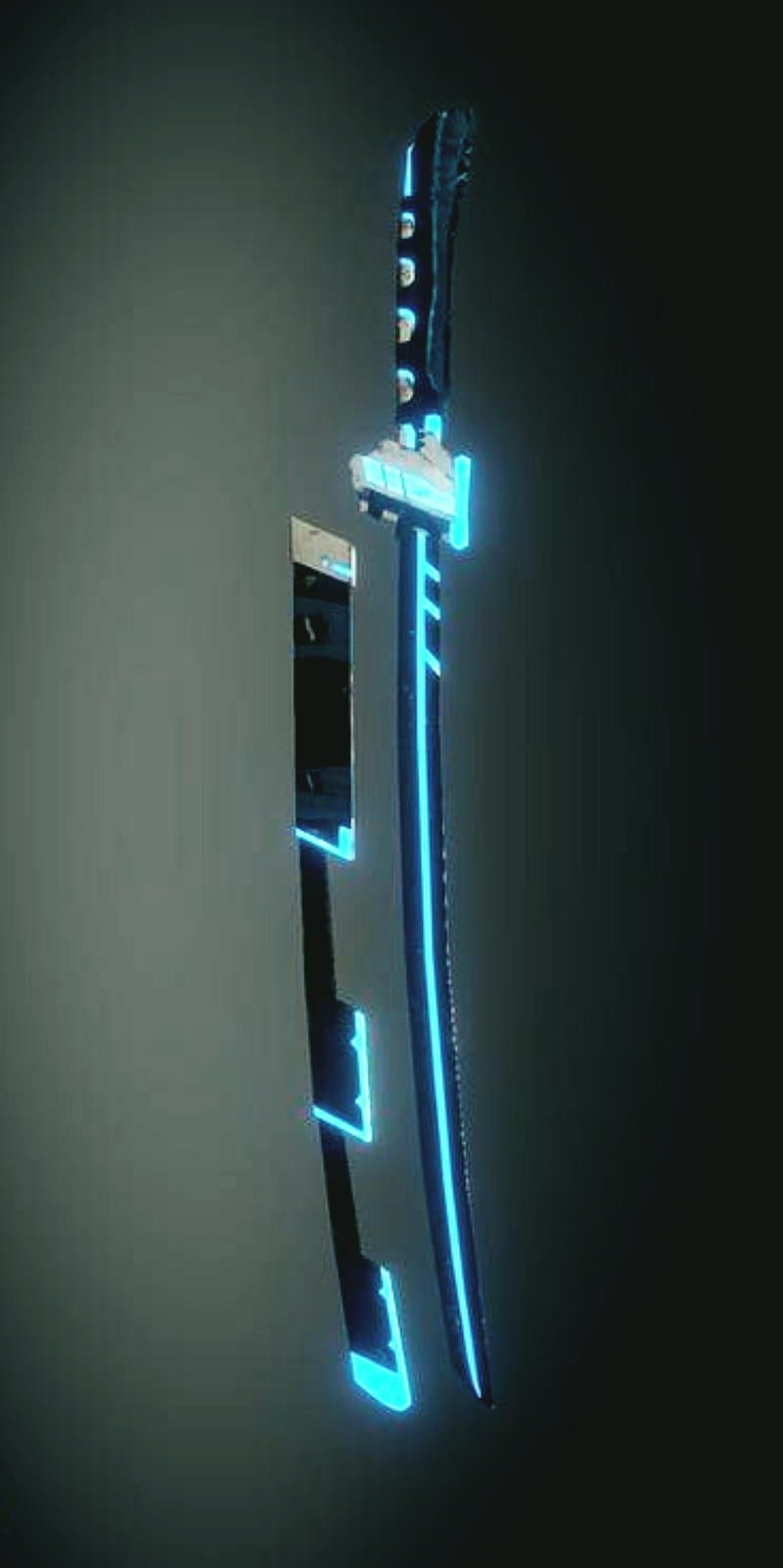 800x1601 Espada, futurista, katana, HD phone wallpaper