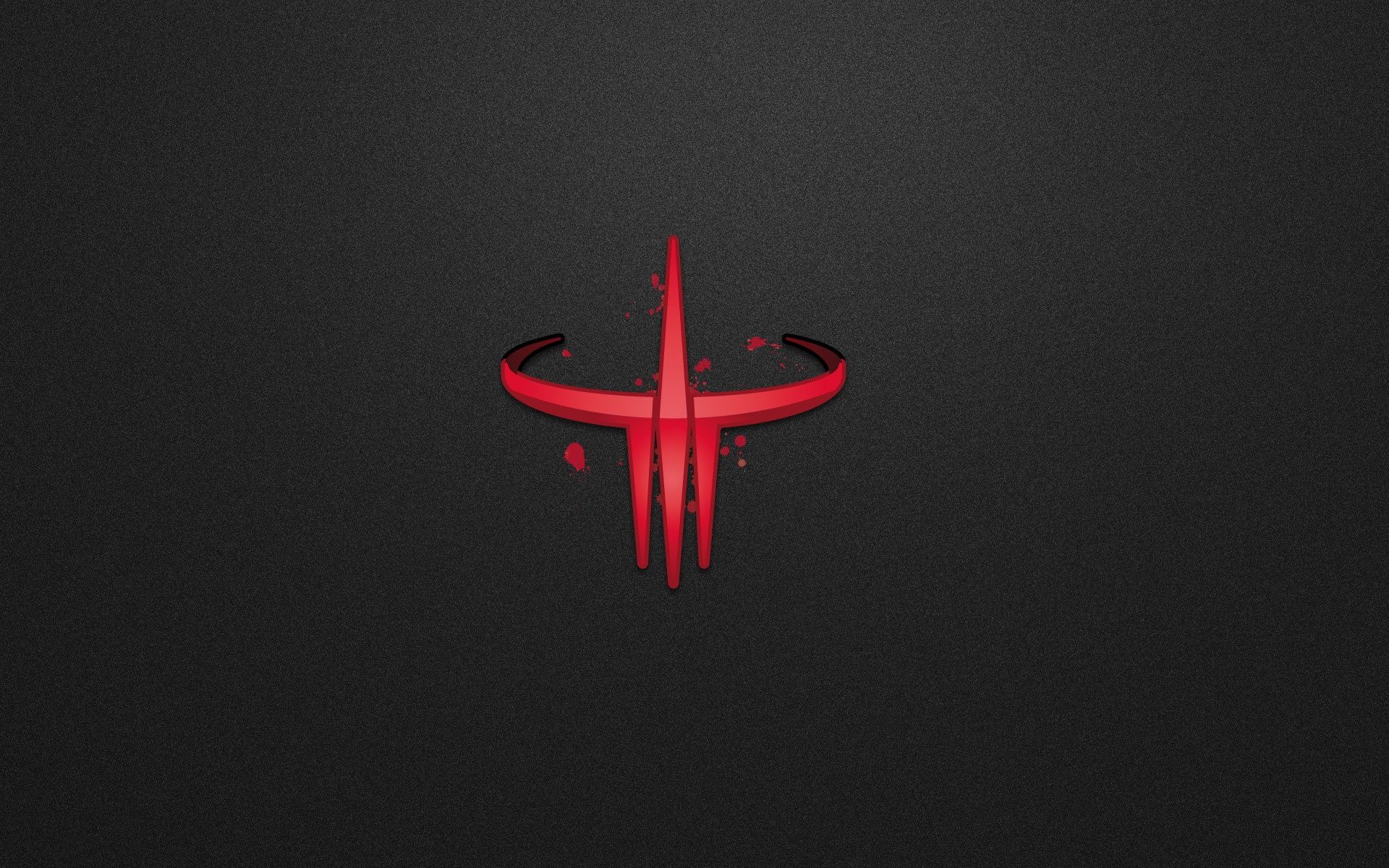 1920x1200 Wallpaper the dark background, logo, logo, quake 3 arena, Quake III Arena for mobile and desktop, section игры, resolution 1920x1200