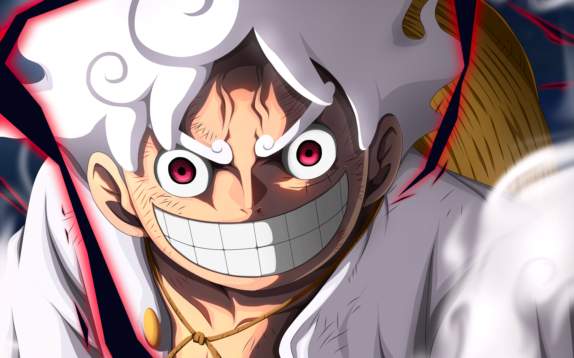1920x1200 One Piece Wallpaper 4K, Gear Luffy, Sun God Nika