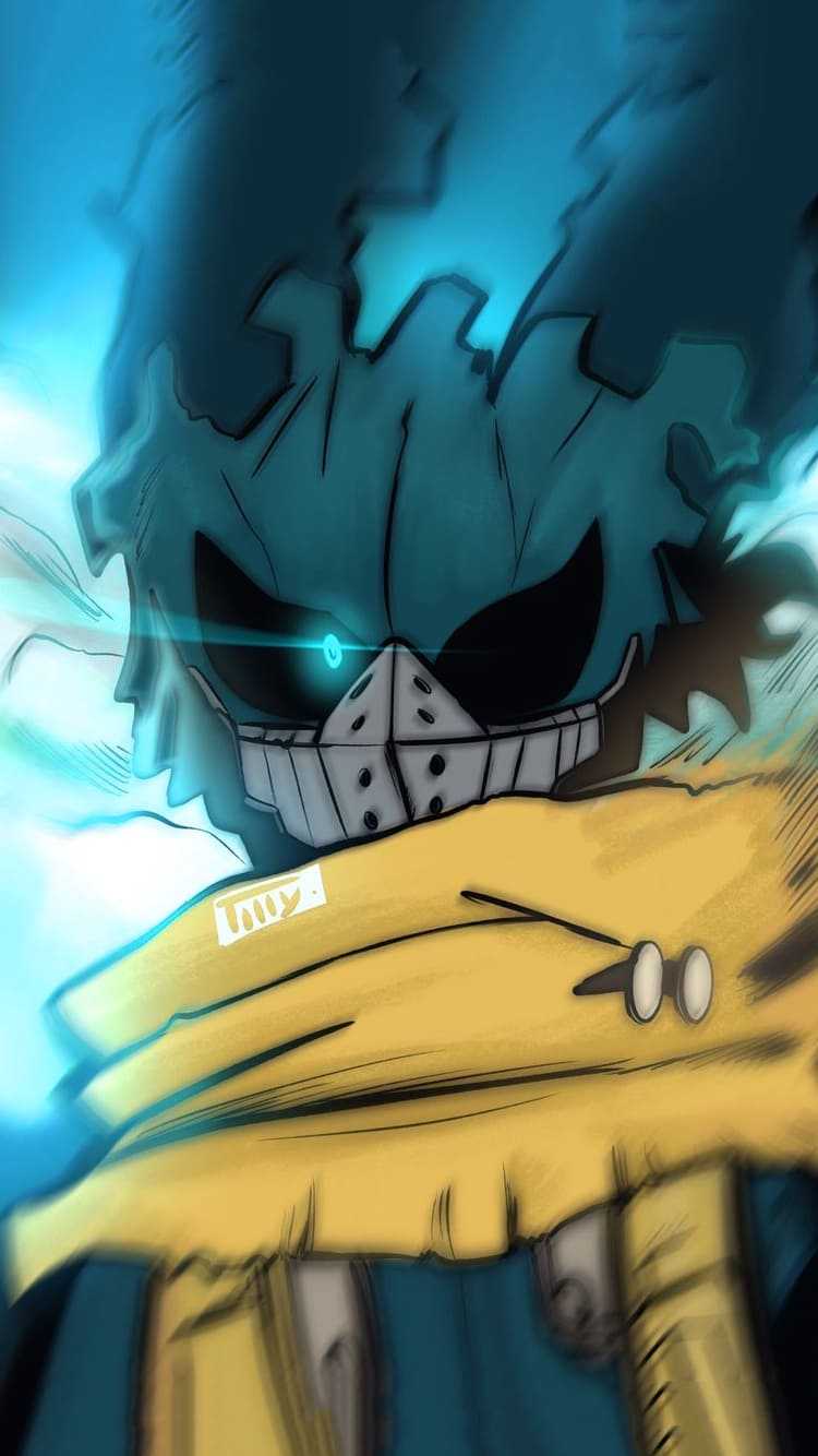 750x1334 Villain Deku Wallpaper IPhone