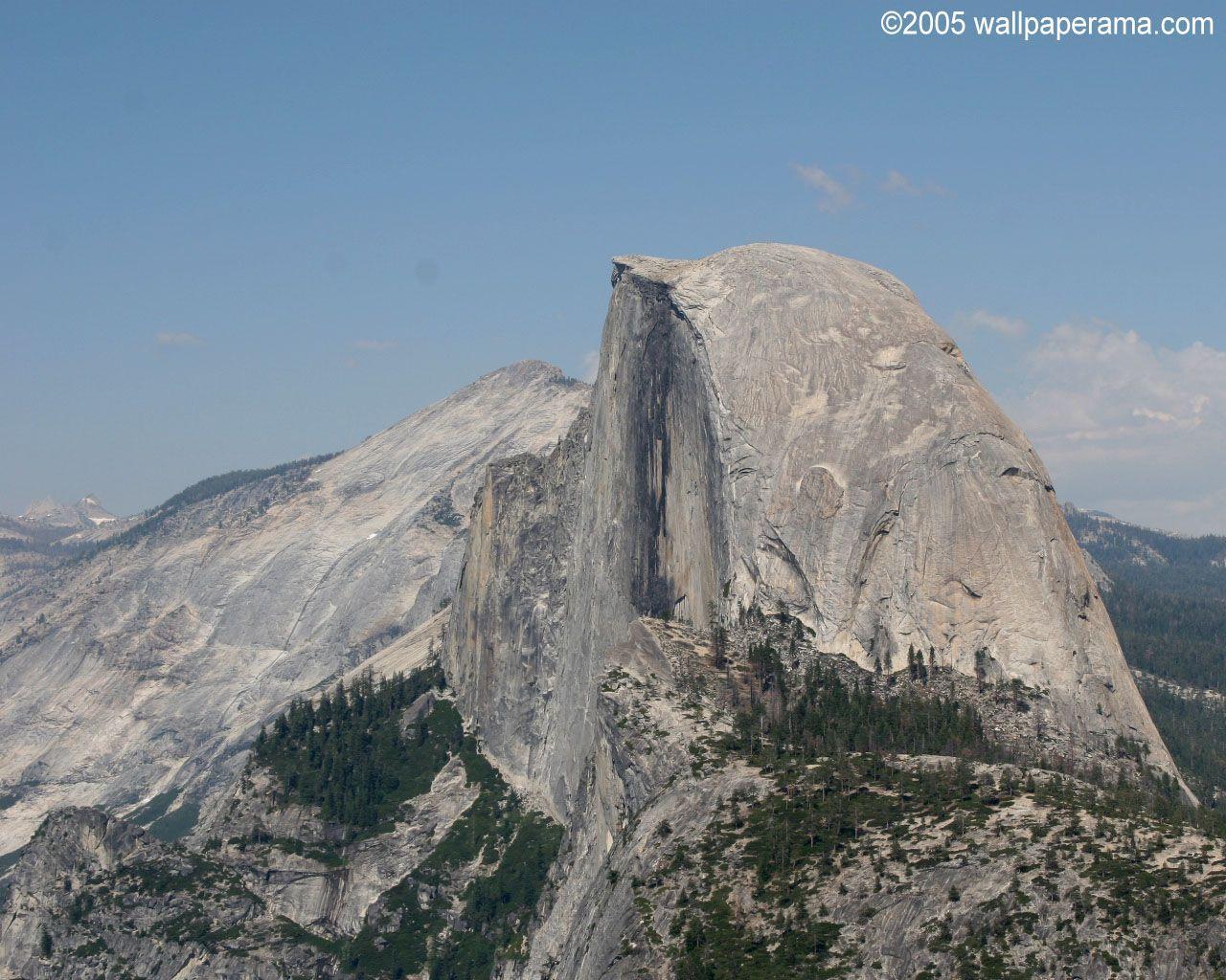 1280x1024 Free download Landscape Wallpaper Yosemite Half Dome Wallpaper