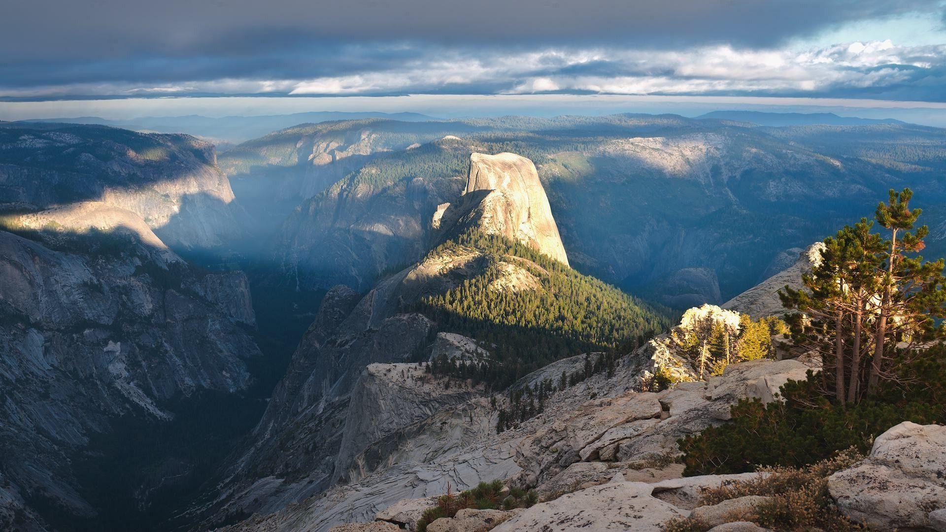 1920x1080 Yosemite National Park, Half Dome, Nature, Landscape, Valley