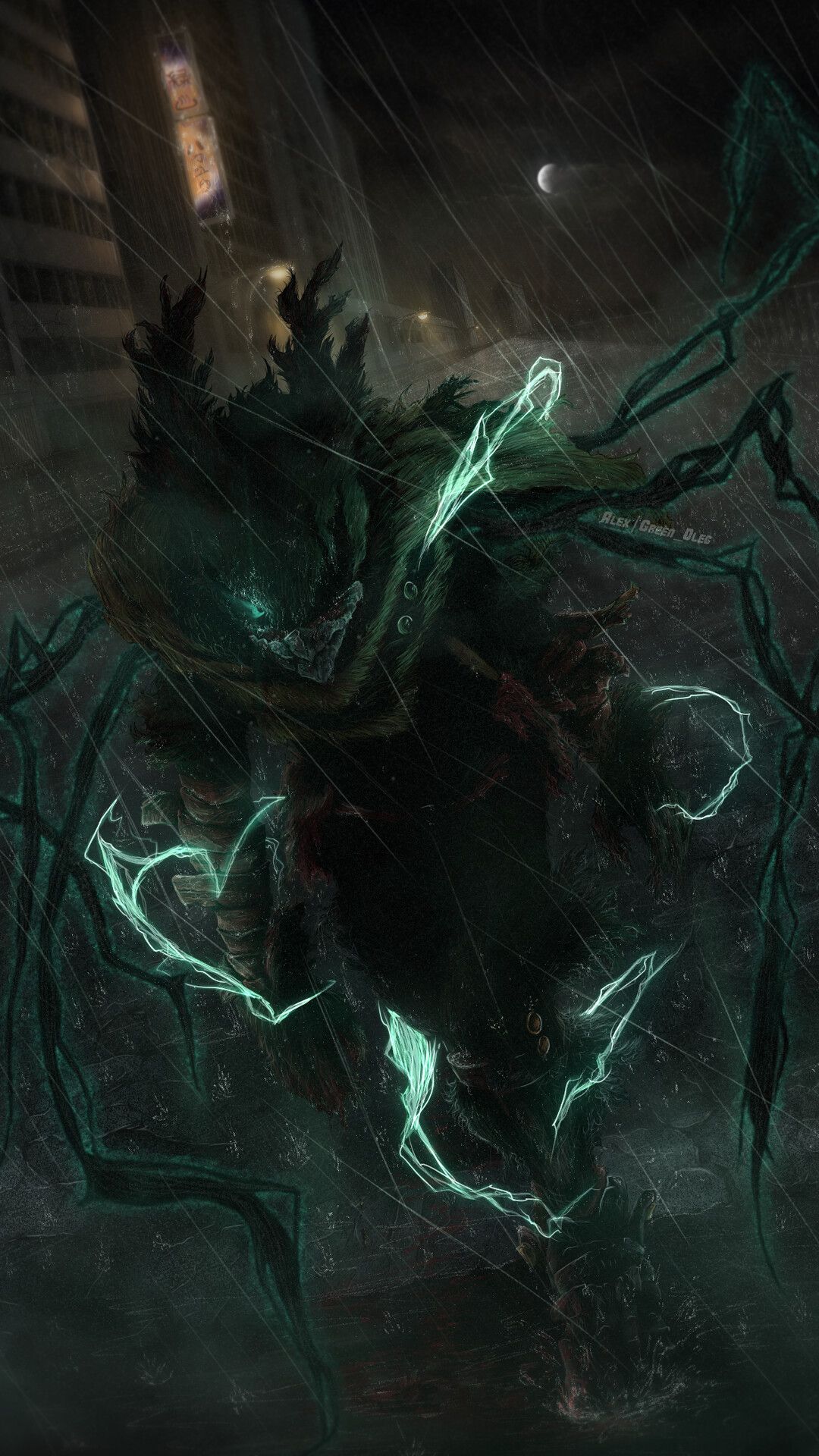 1080x1920 Villain Hunting Hero: Deku chapter 317 bnha