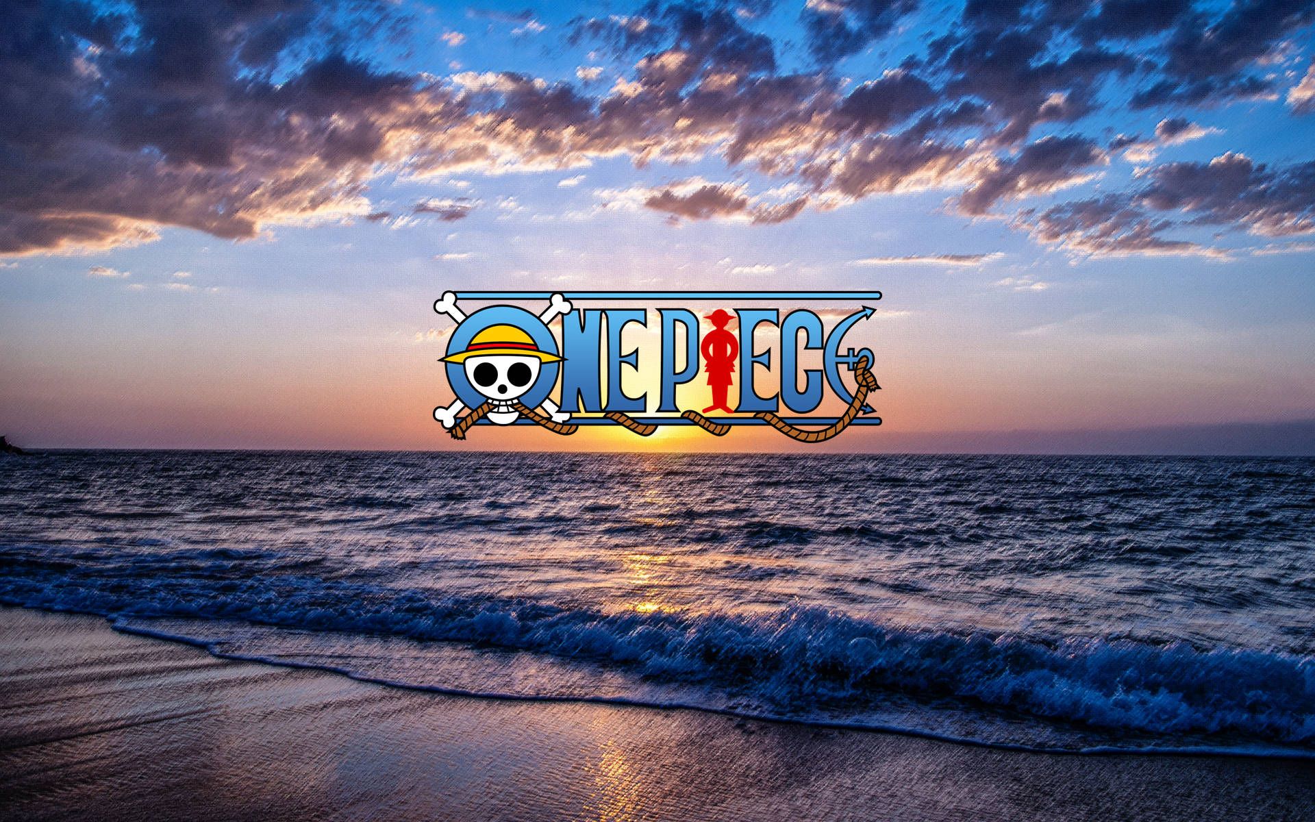 1920x1200 Download One Piece Logo Horizon Wallpaper