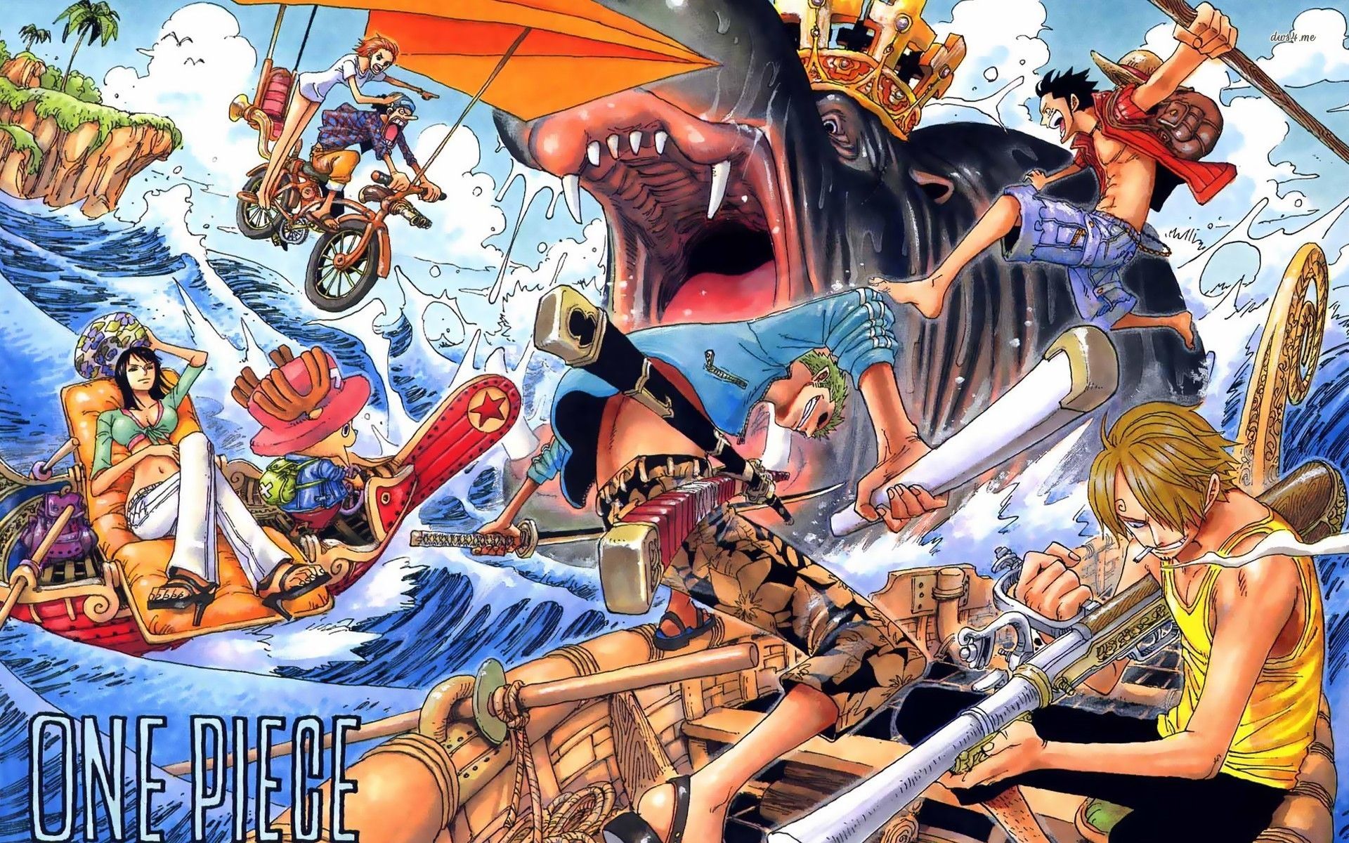1920x1200 One Piece Nami Wallpaper