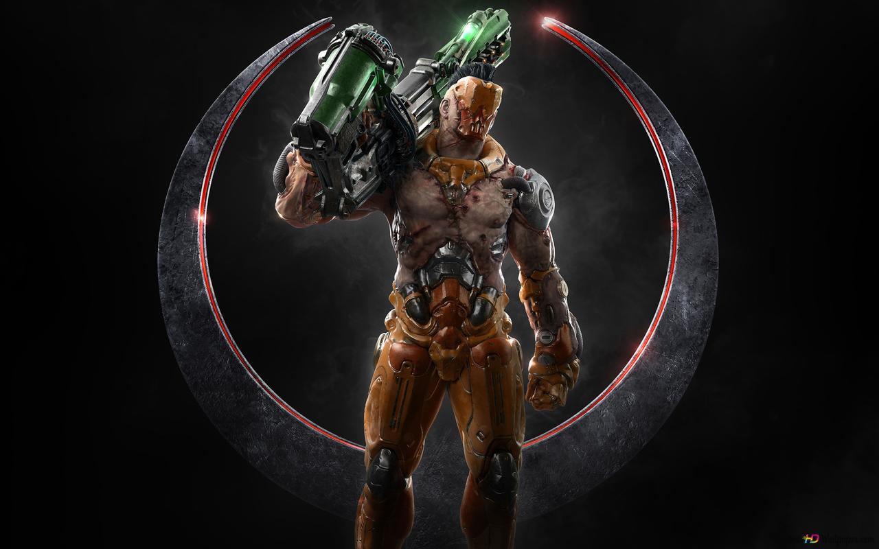 1280x800 Quake champions, visor 4K wallpaper download