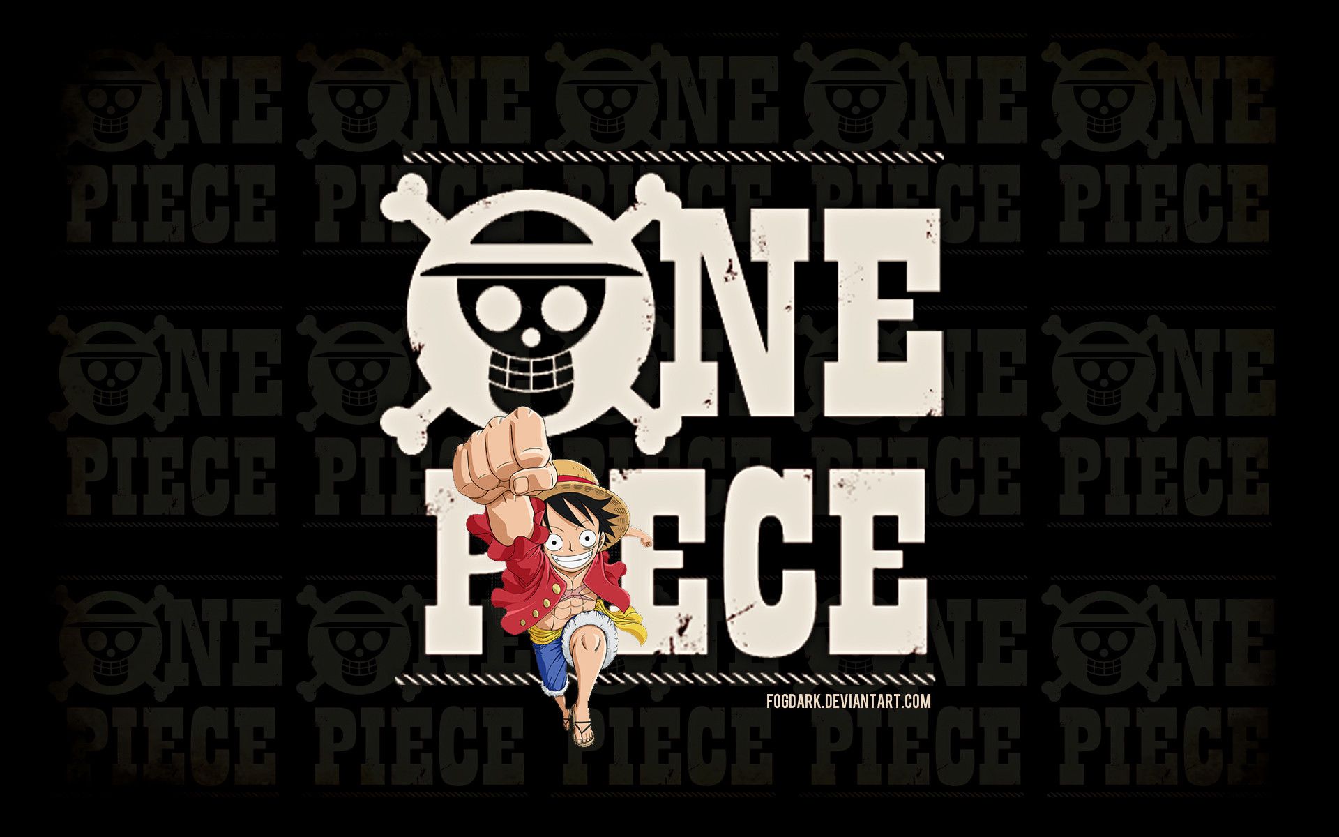 1920x1200 One Piece Logo Wallpaper