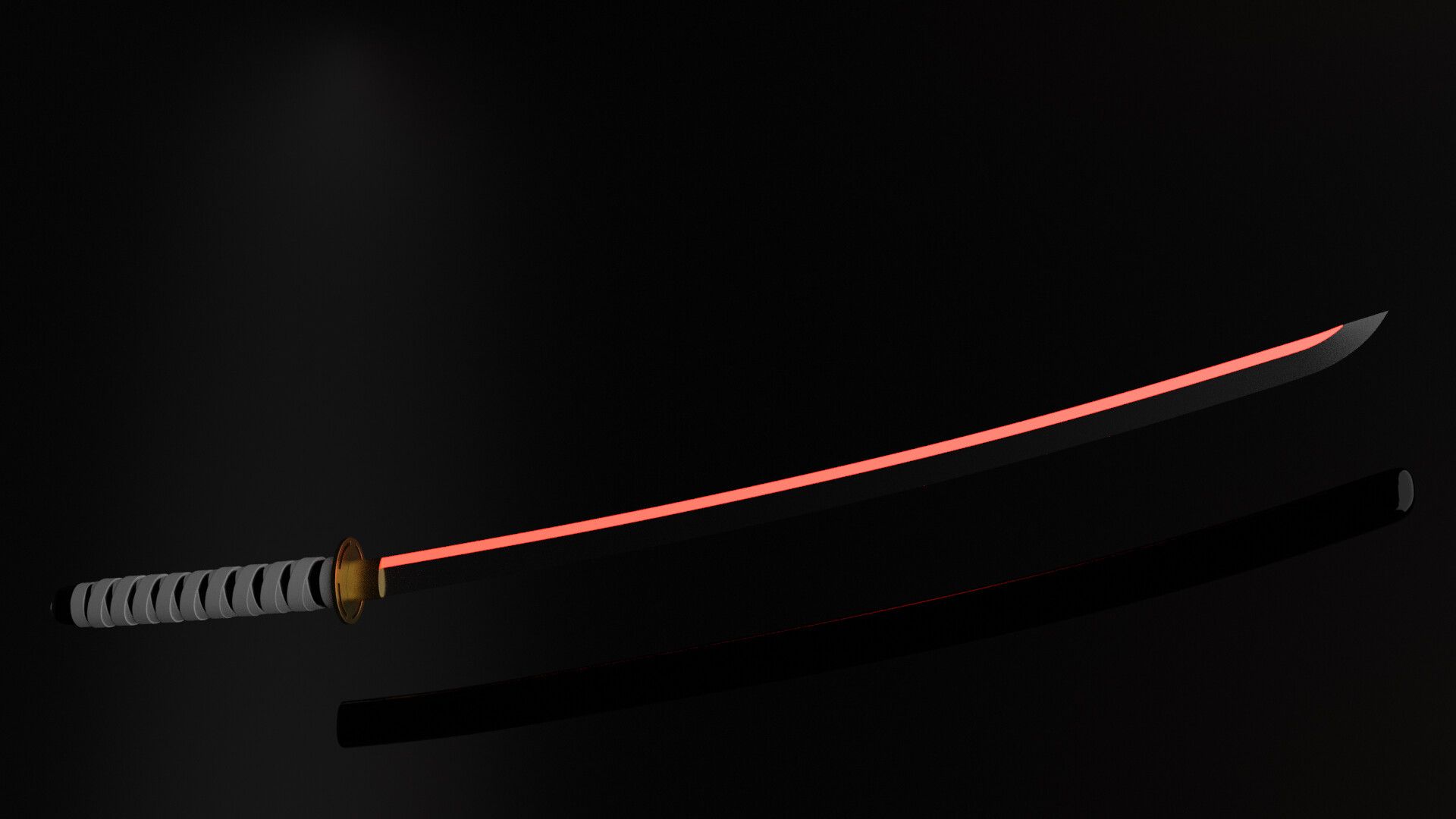 1920x1080 Neon Katana