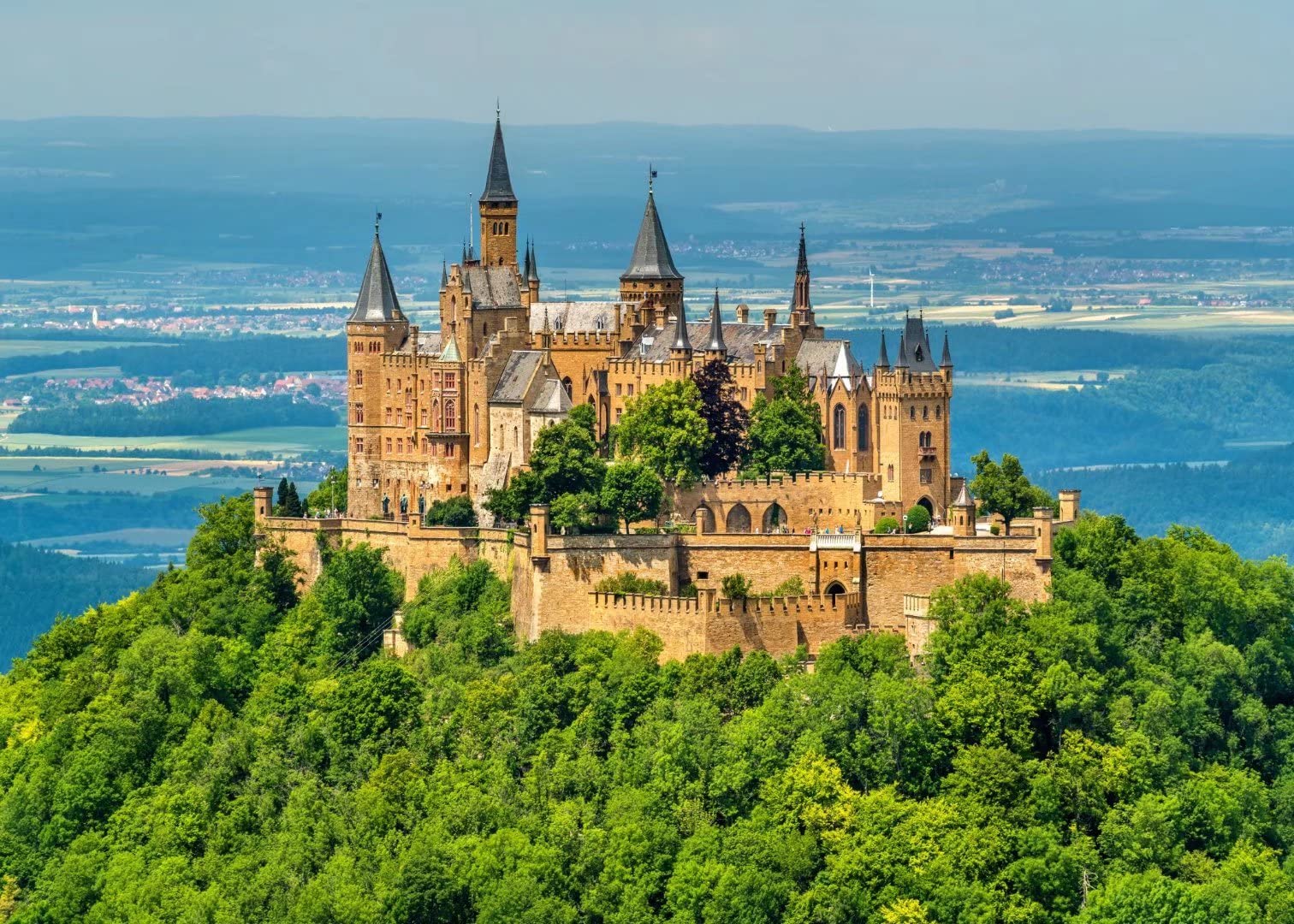 1512x1080 Amazon.com : BELECO 7x5ft German Kaiser's Hohenzollern Castle Photography Backdrop Germany Black Forest Landscape Europe Tourist Sites Fabric Background Wallpaper Home Decor Kids Adults Portraits Photo Prop