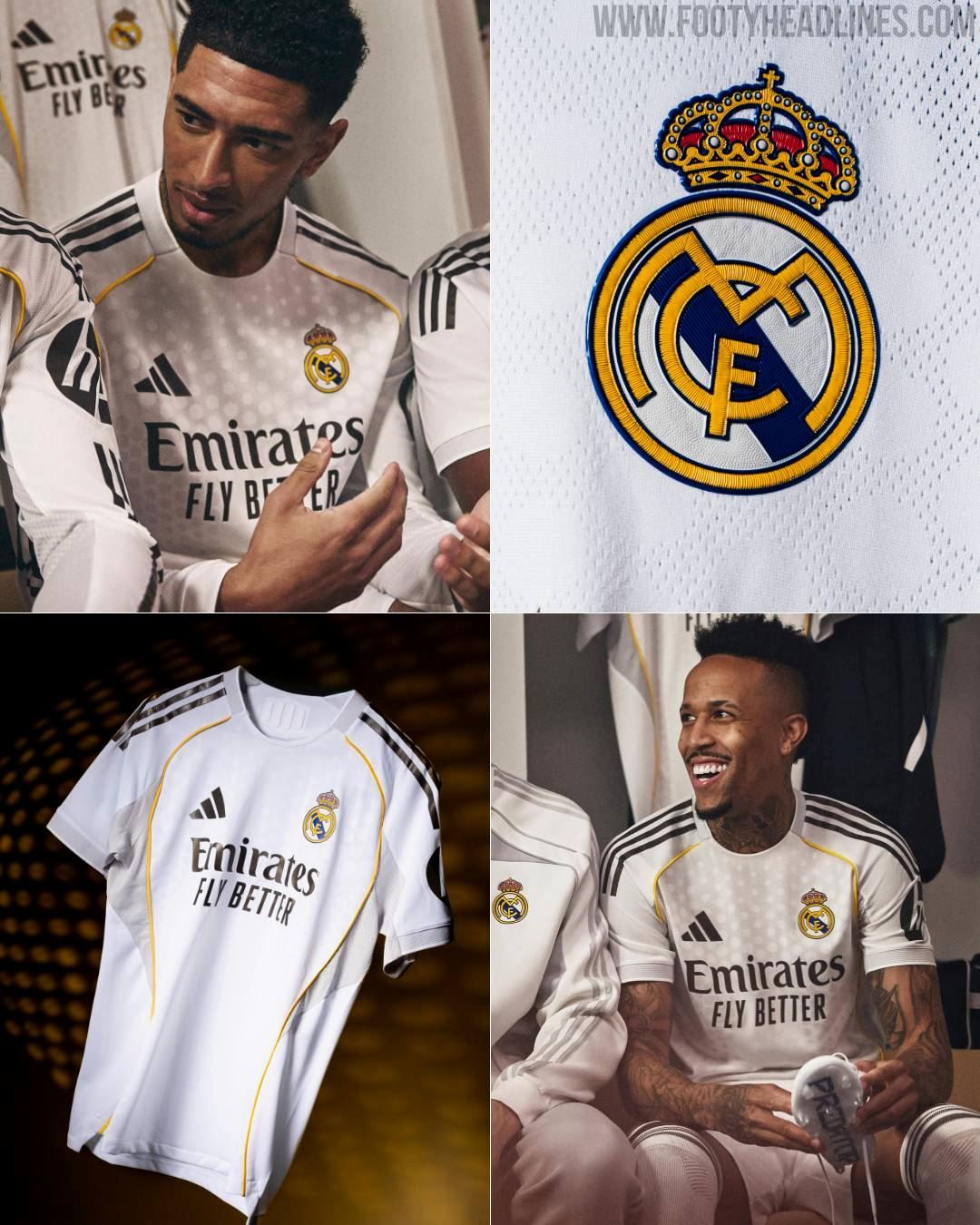 1080x1350 Real Madrid 25 26 Home Kit Released