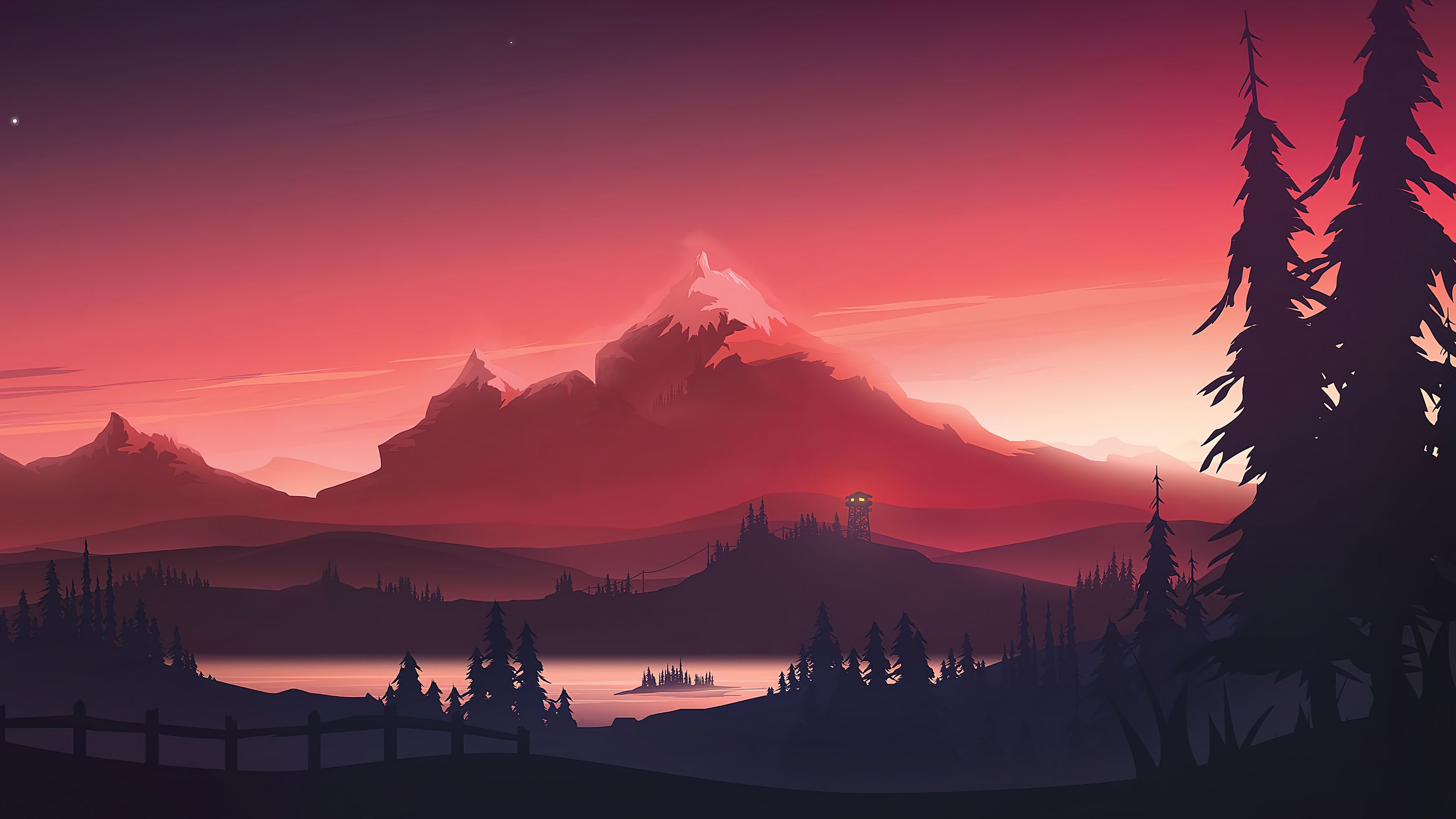 3840x2160 4k Minimal Desktop Wallpaper