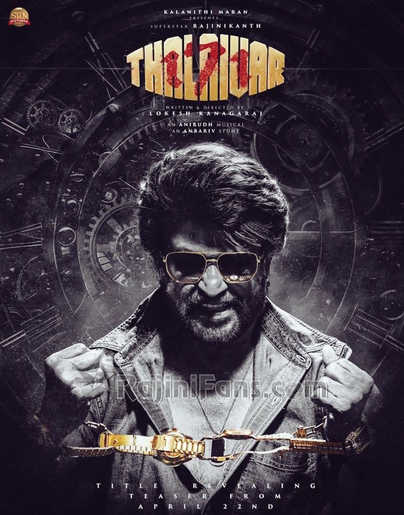 800x1019 Superstar Rajinikanth's Coolie Movie Photo & Stills