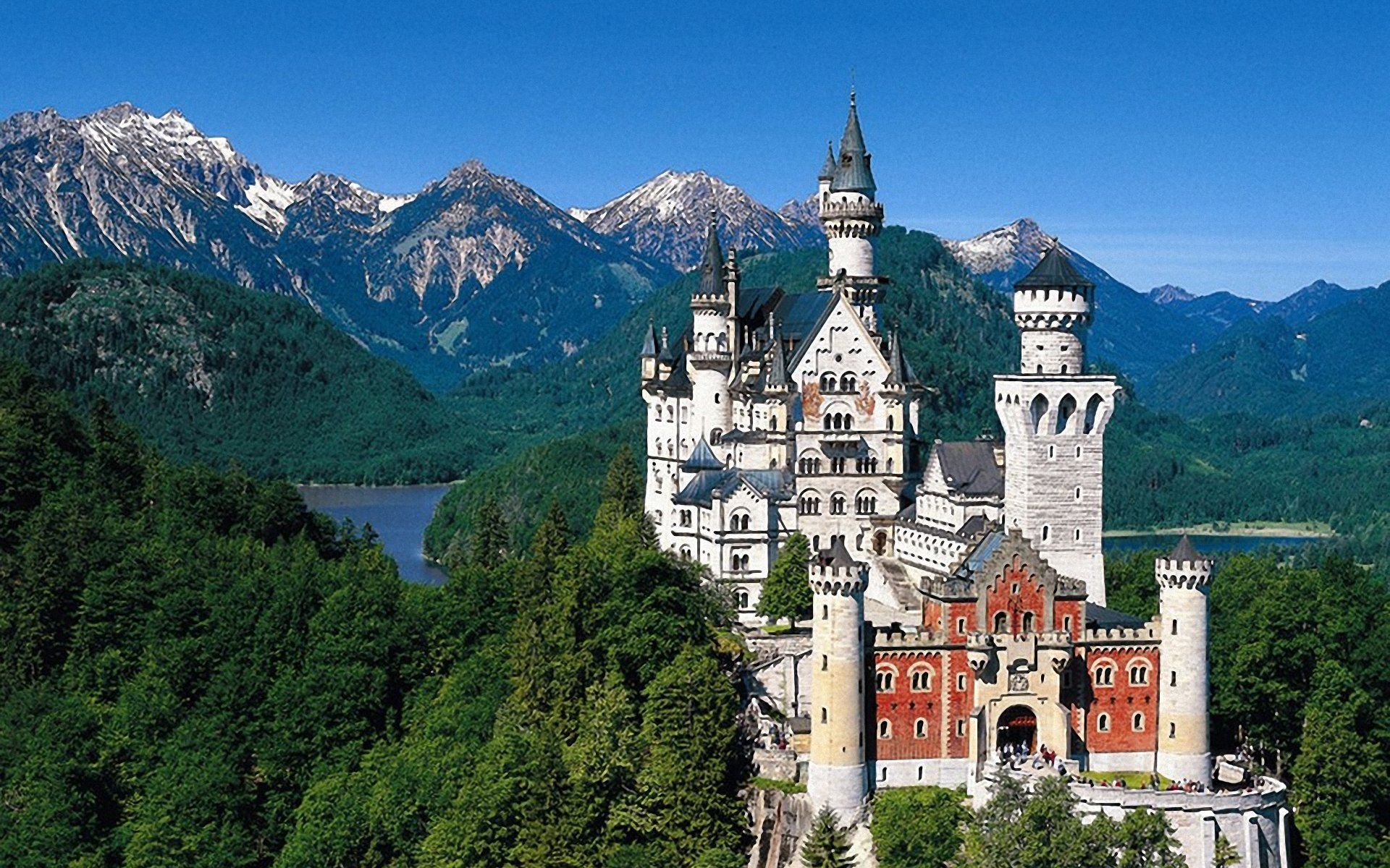 1920x1200 Neuschwanstein Castle Bavaria Germany Wallpaper​-Quality Free Image and Transparent PNG Clipart