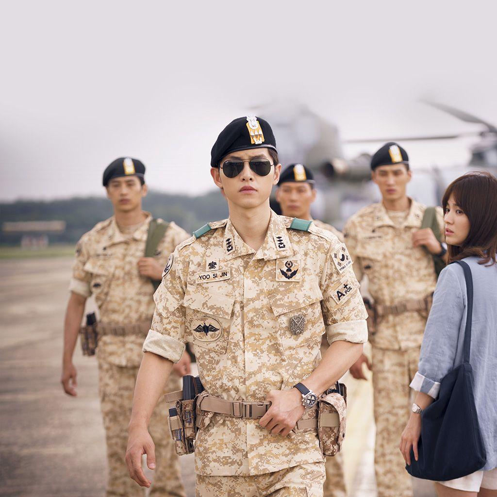 1024x1024 Descendants Of The Sun Heygyo Joonggi Military Wallpaper