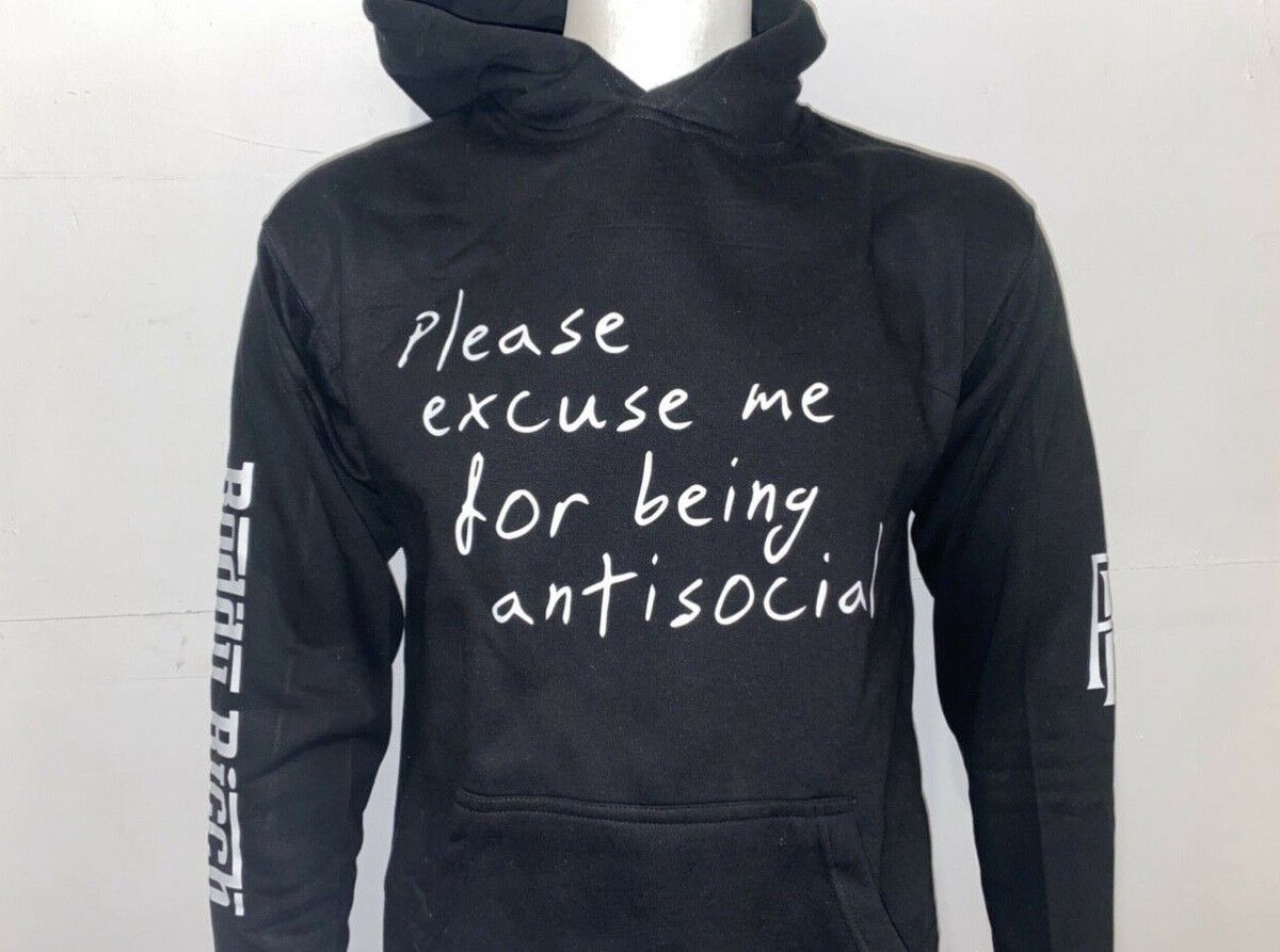 1200x893 Roddy Rich Hoodie Please Excuse Me for being Antisocial New 2021 Fast Shipping!!