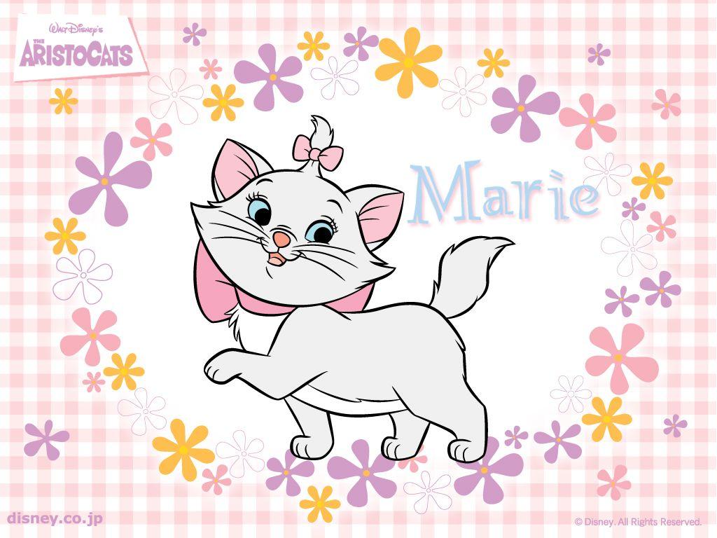 1024x768 Aristocats, Marie Wallpaper