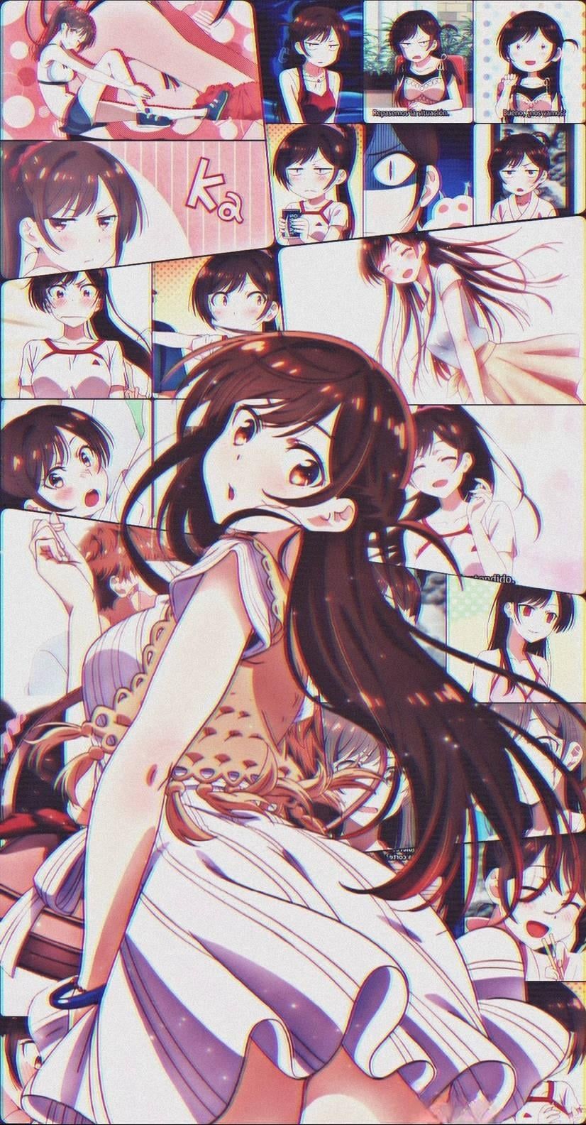 826x1584 Kanokori Female Leads collage (anime edition)