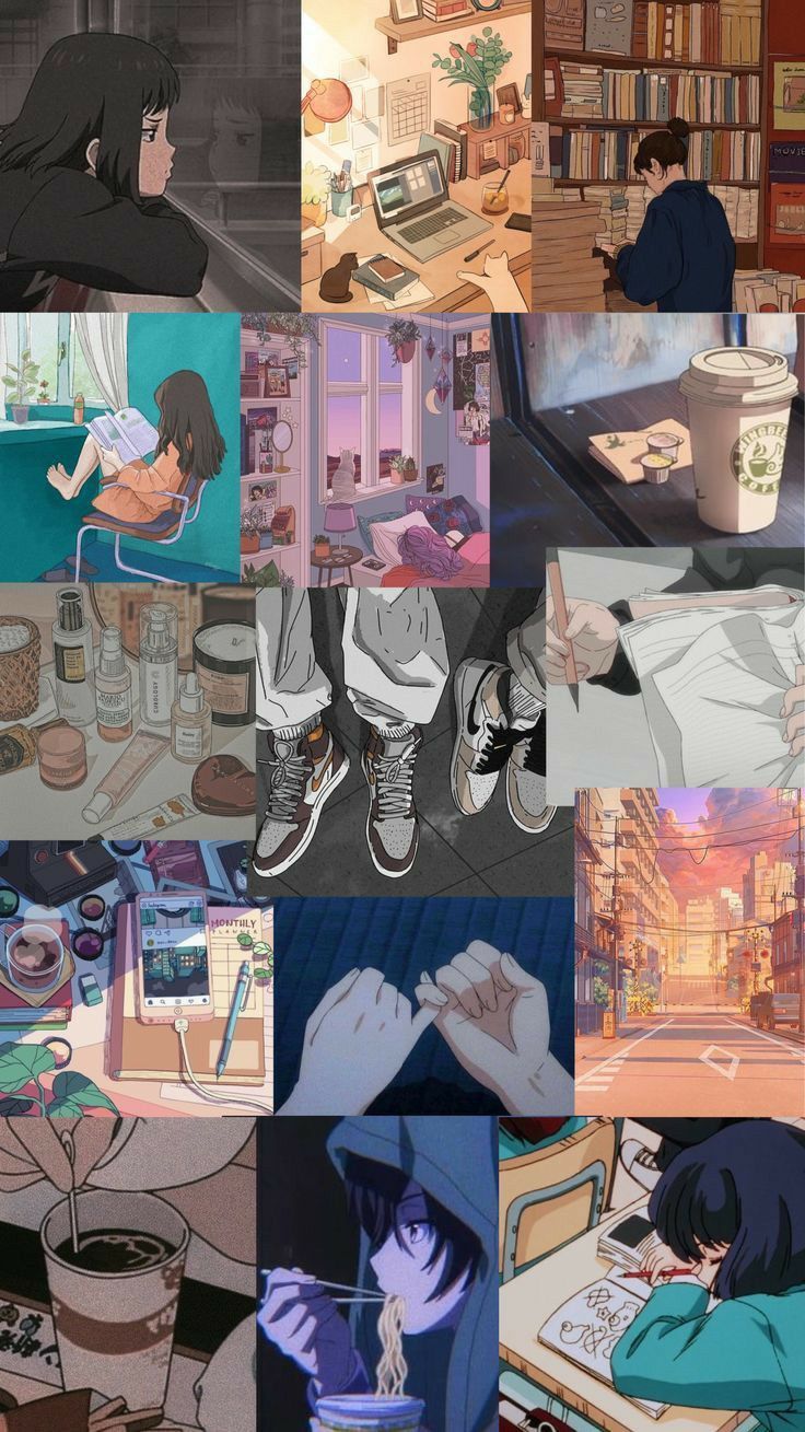 736x1309 Aesthetic anime. Anime artwork wallpaper, Cute cartoon wallpaper, Cute anime wallpaper