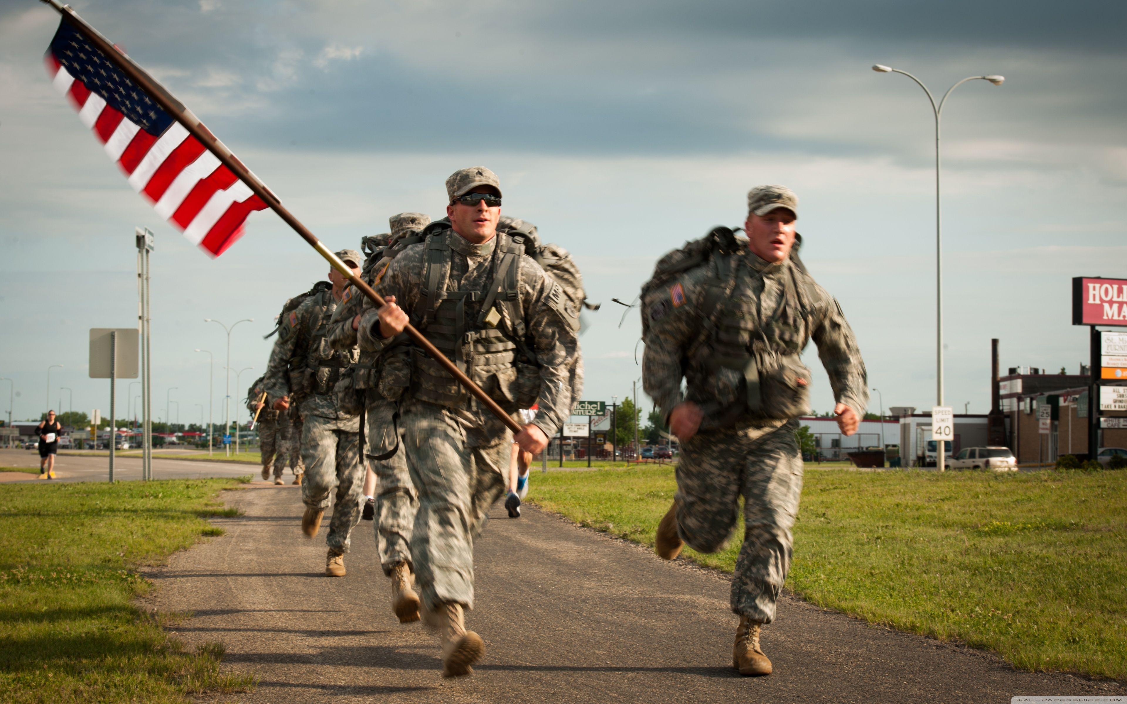 3840x2400 National Guard Wallpaper American Troops Military, HD