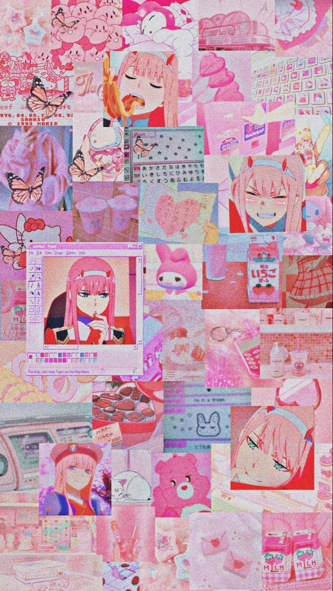677x1200 Aesthetic Collage Wallpaper. Anime wallpaper iphone, Kawaii wallpaper, Cute anime wallpaper