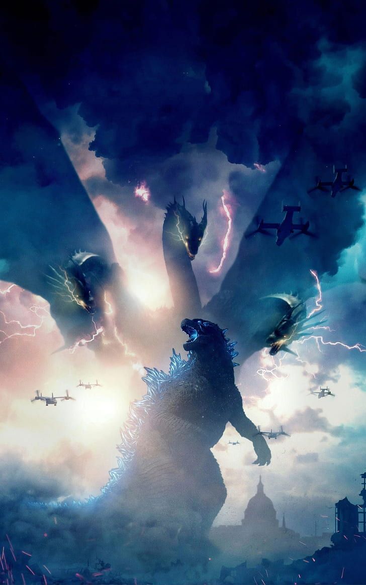728x1165 King Ghidorah 1080P, 2K, 4K, 5K HD wallpaper free download