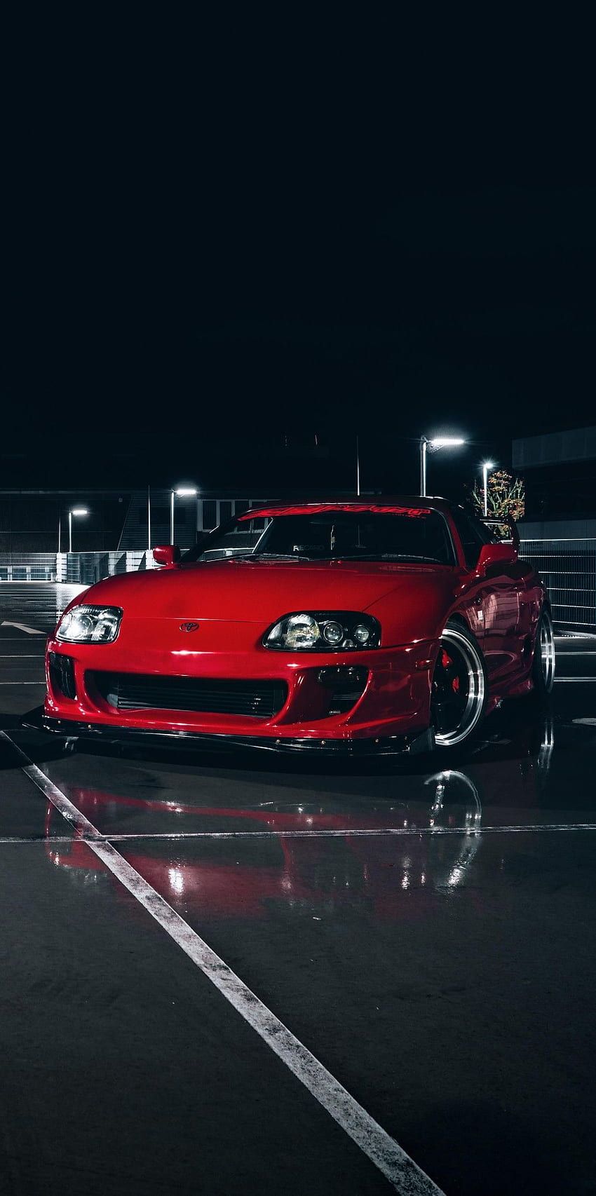 850x1706 Sigh Co. on Vroom vroom. Toyota supra mk Toyota supra, Super cars, Red Supra HD phone wallpaper