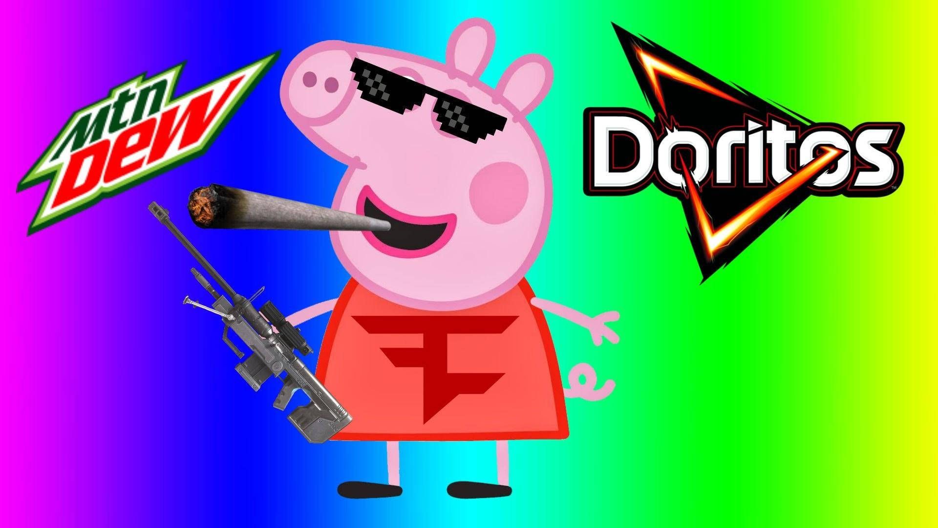 1920x1080 Peppa Pig Meme Wallpaper