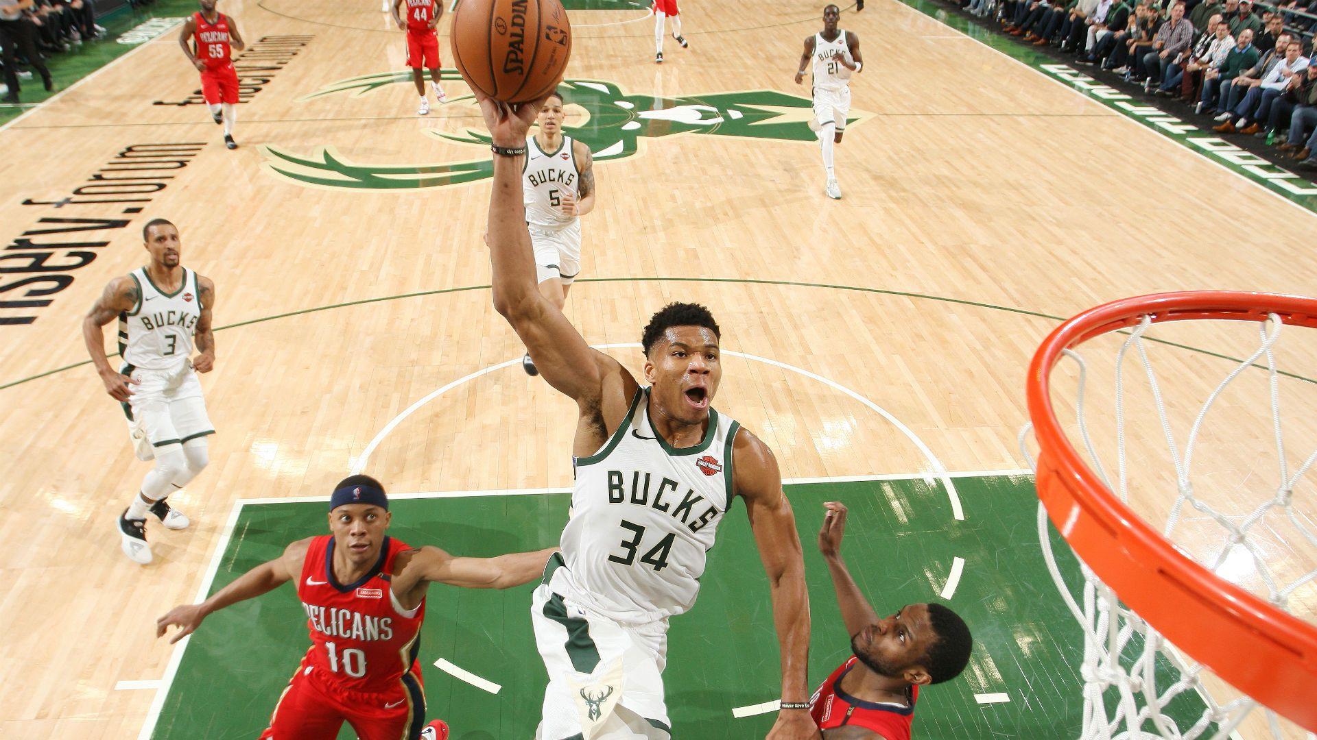 1920x1080 Giannis Antetokounmpo Is Dunking On Teams Like A Modern Day
