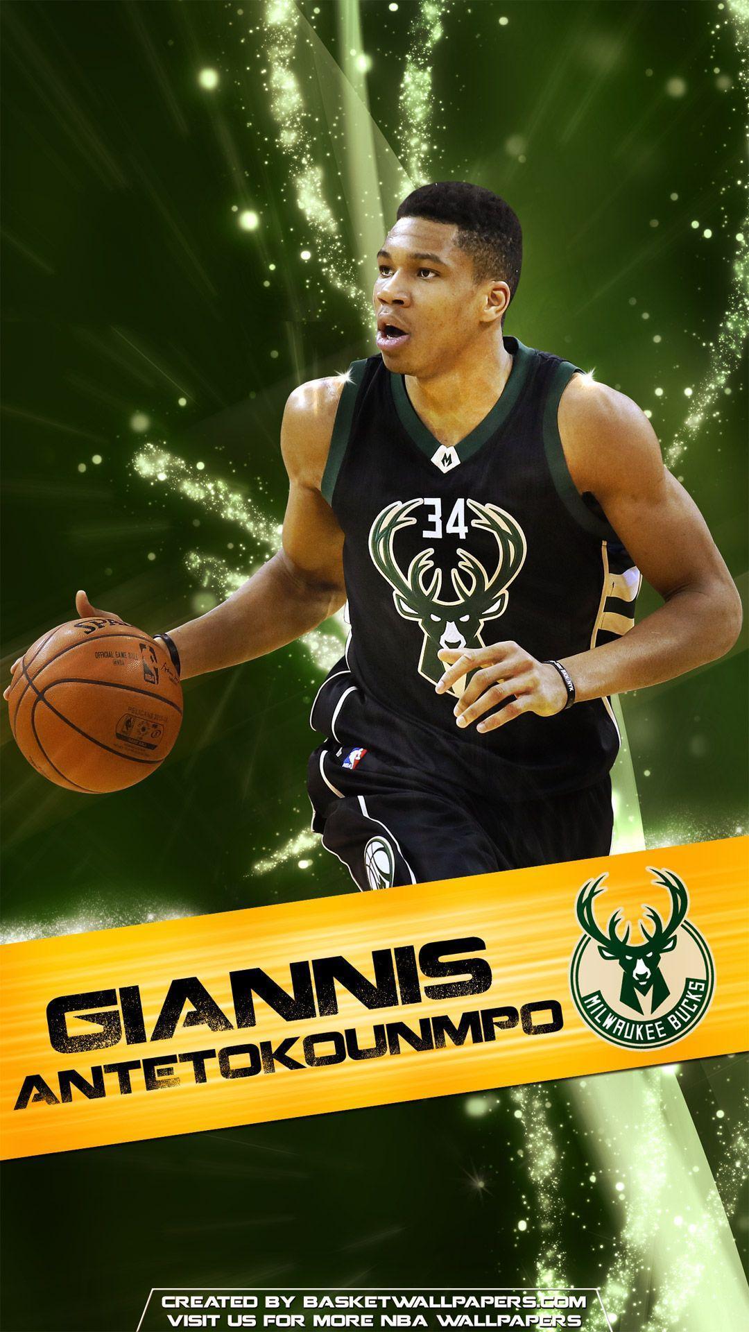 1080x1920 Giannis Antetokounmpo Wallpaper