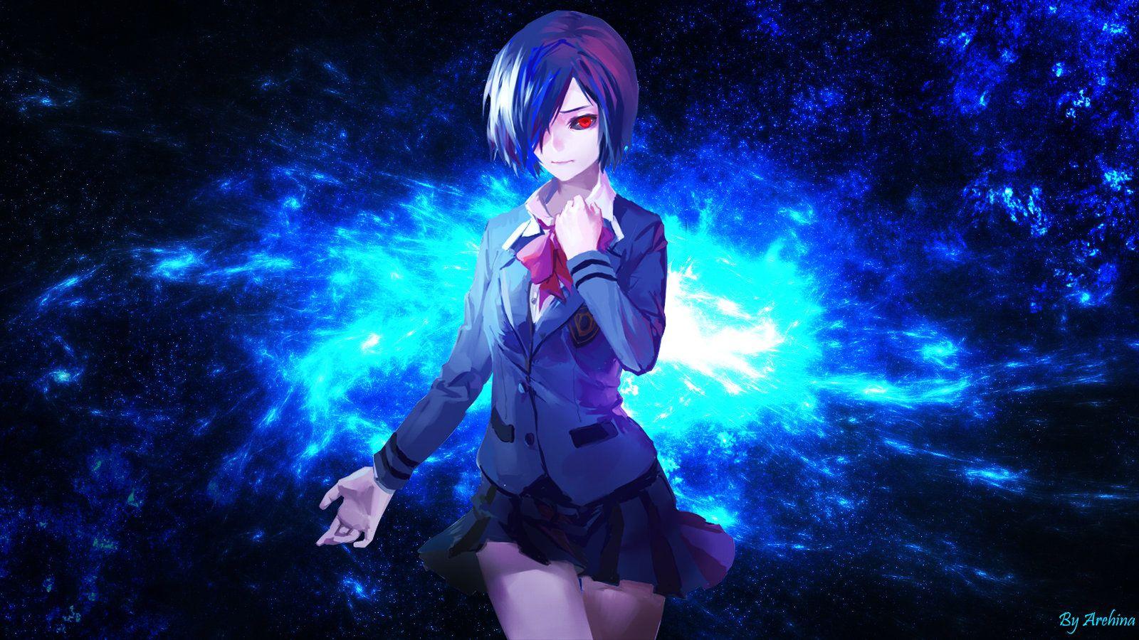 1600x900 Touka Kirishima Wallpaper