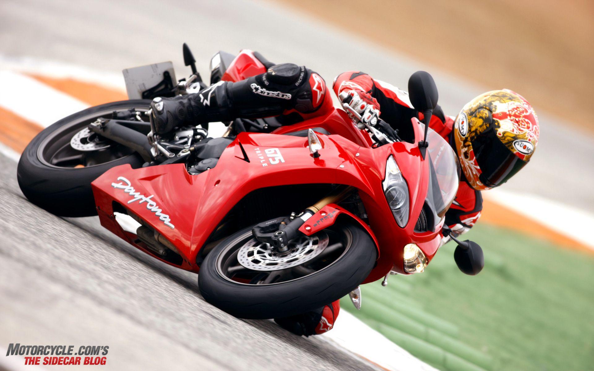 1920x1200 POW! 2009 Triumph Daytona 675 Wallpaper.com News