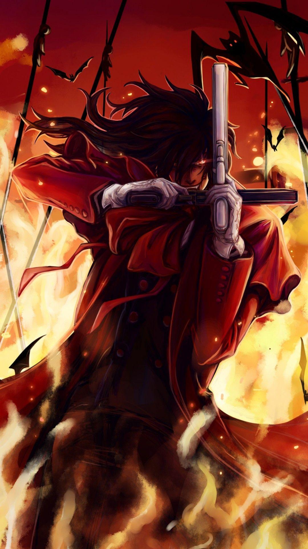 1080x1920 Alucard Wallpaper