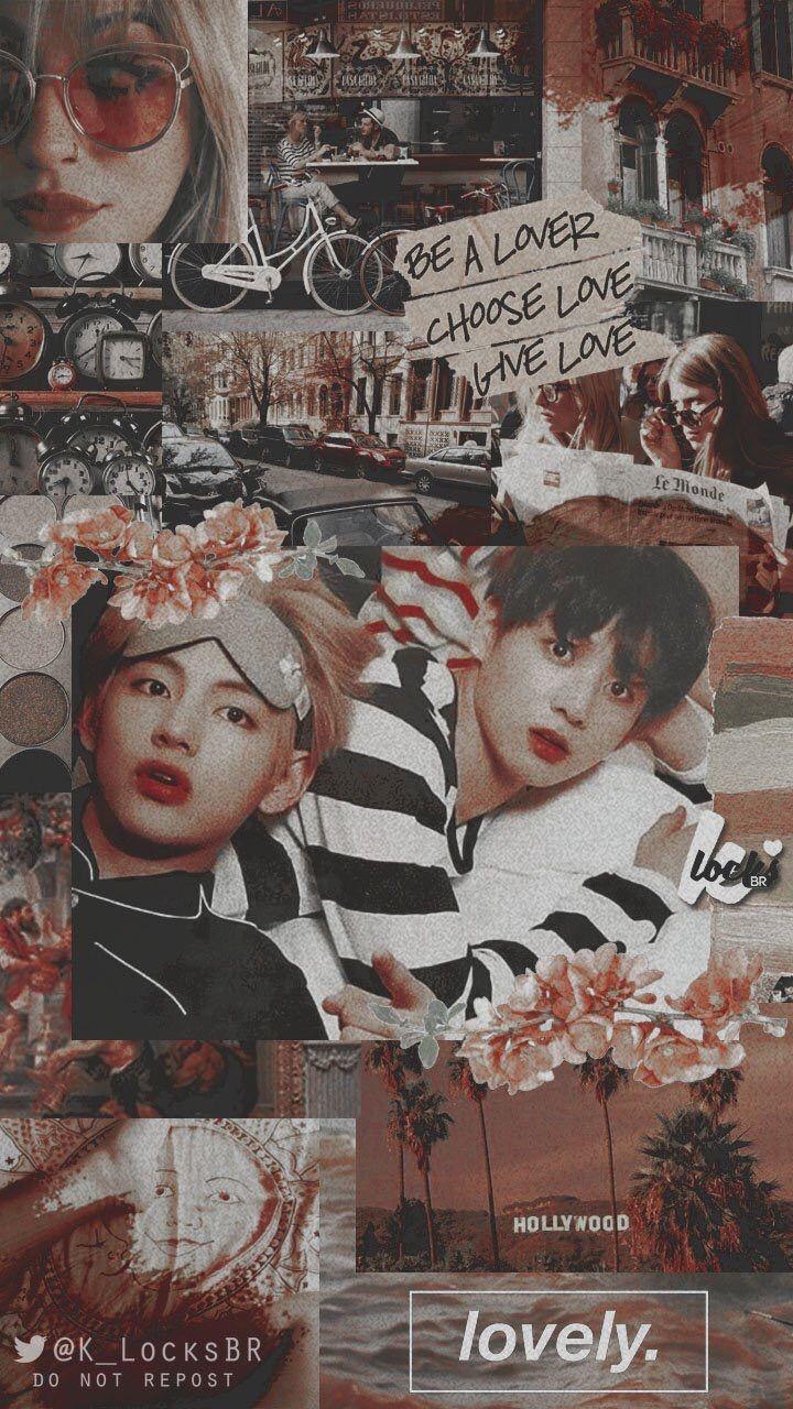 720x1280 VKook (V, Jungkook) wallpaper ─ O75 Ⓒ K_LocksBR⎜twt
