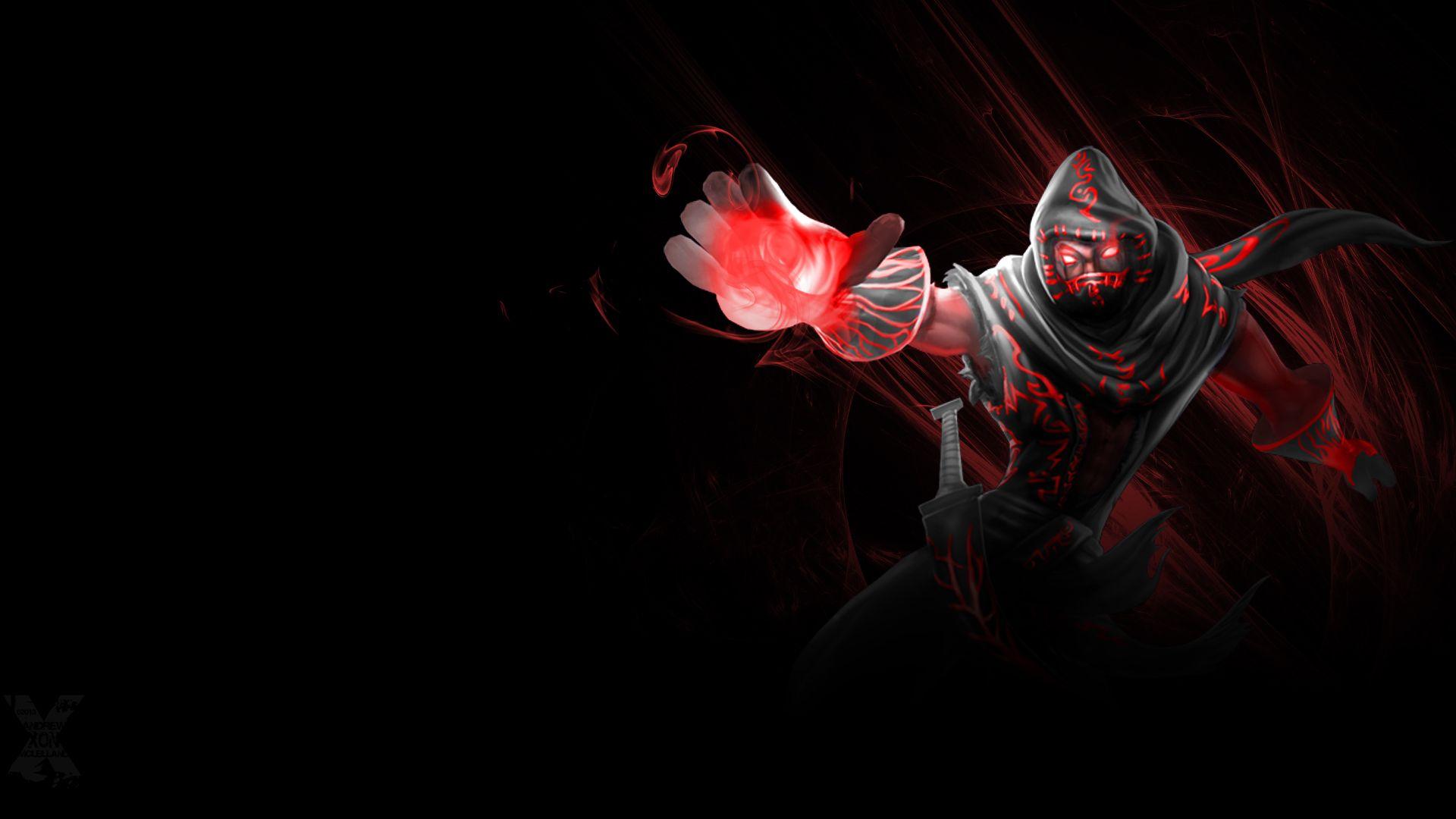1920x1080 Crimson Malzahar Wallpaper by Andrew Xon McLelland