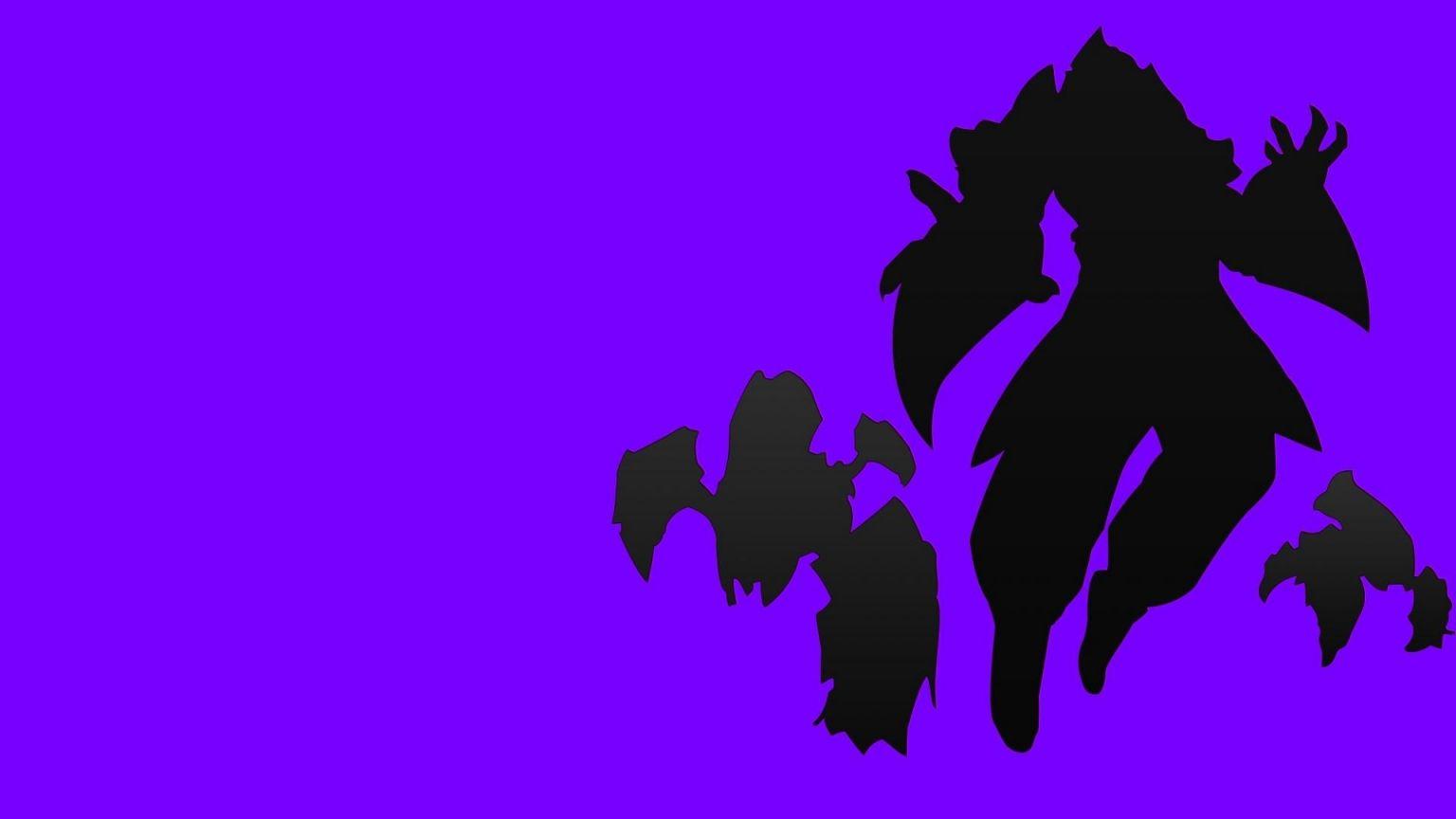 1536x864 Free download Minimalistic league of legends void malzahar