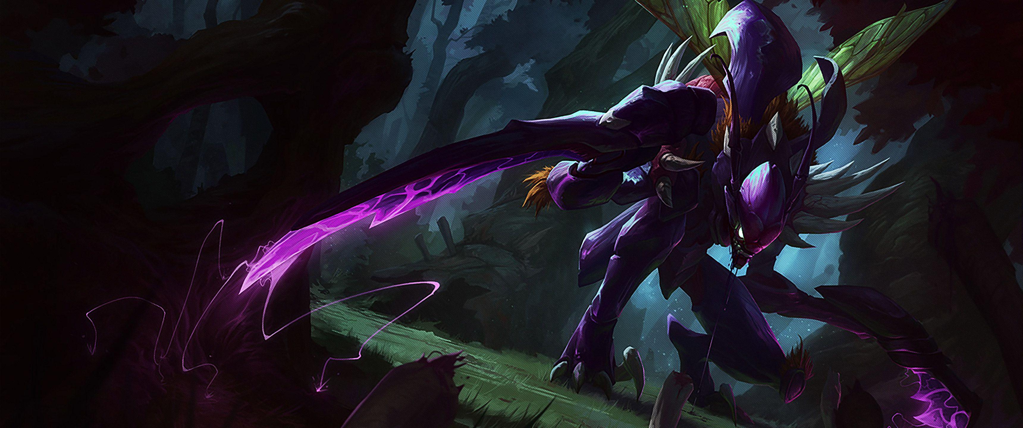 3440x1440 Kha'Zix (League Of Legends) HD Wallpaper