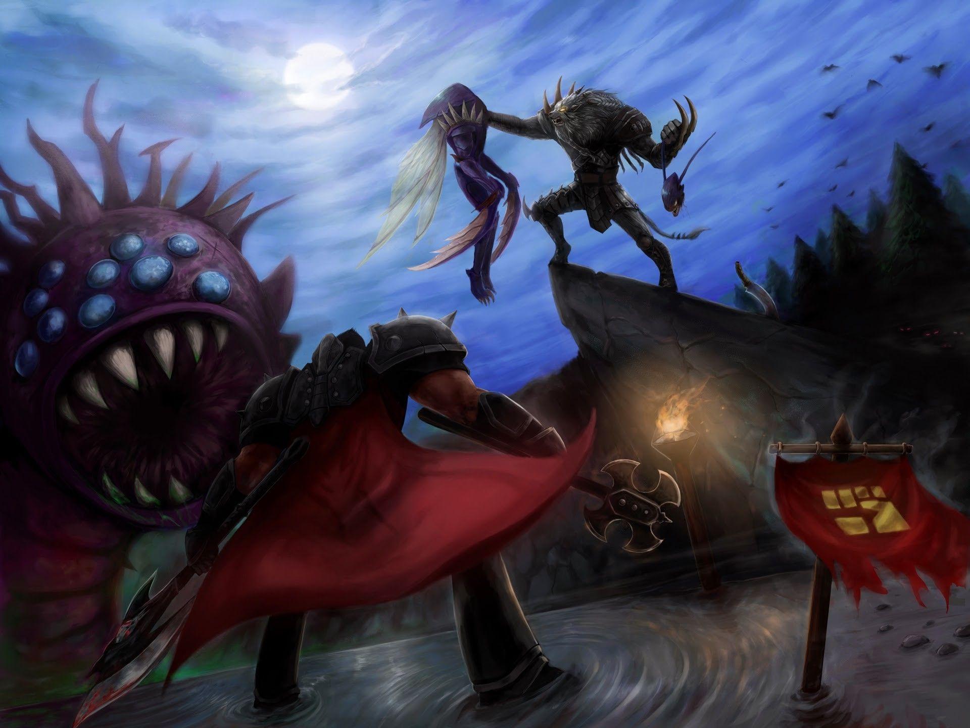 1920x1440 Download Vs Kha Zix Fan Art Wallpaper
