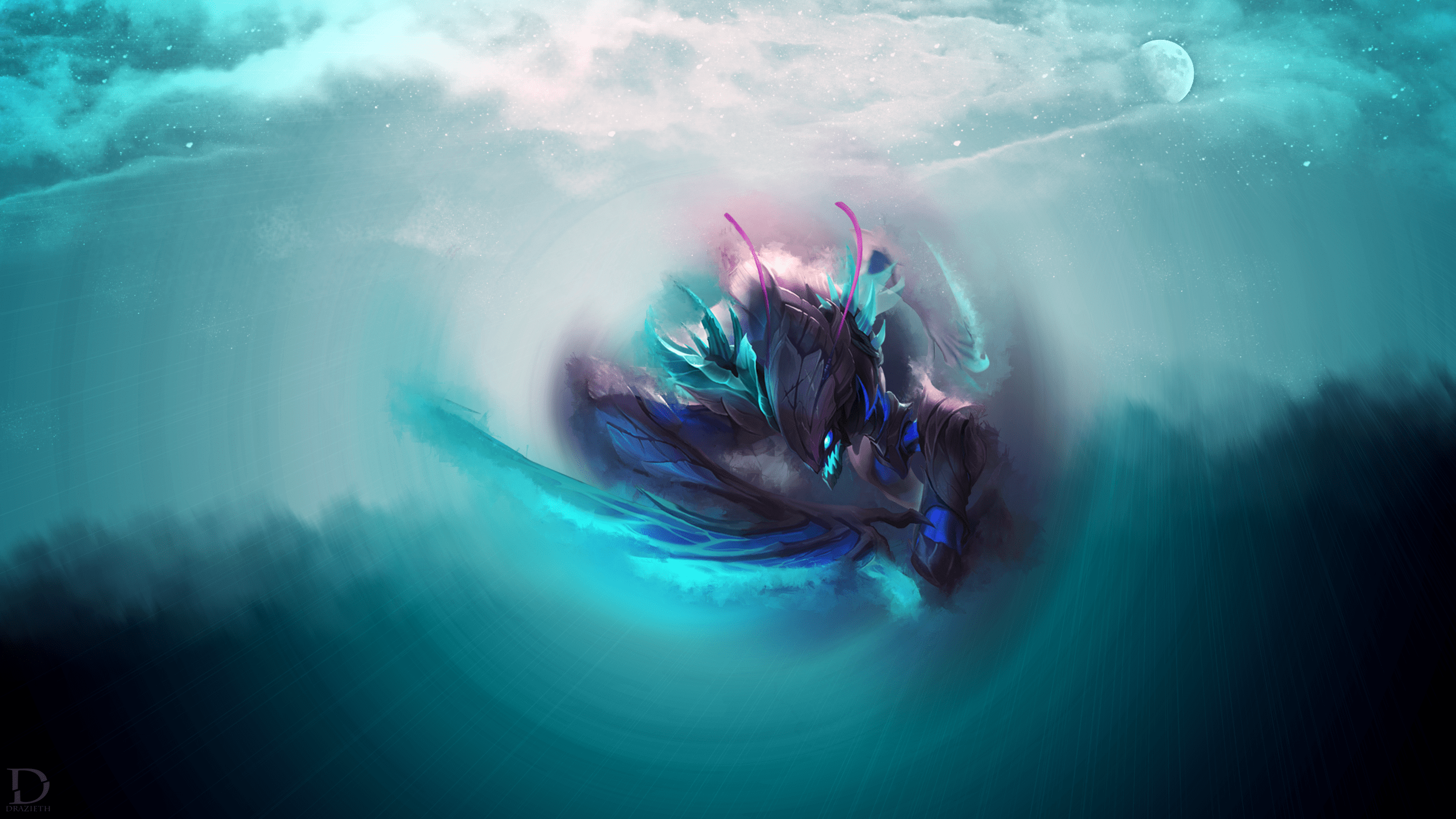 2560x1440 Death Blossom Kha'Zix