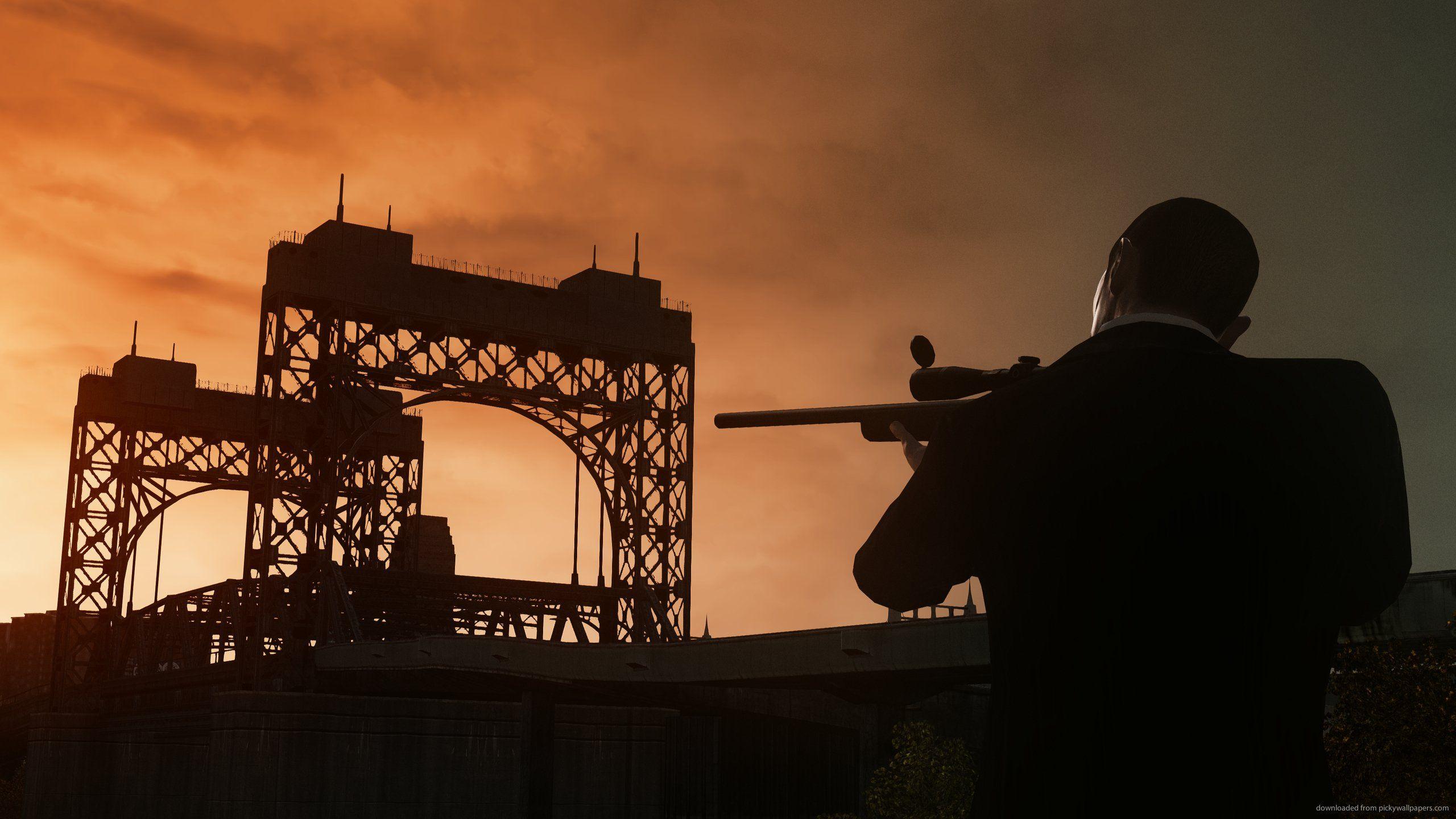 2560x1440 sniper hitman absolution game Wallpaper and Free Stock