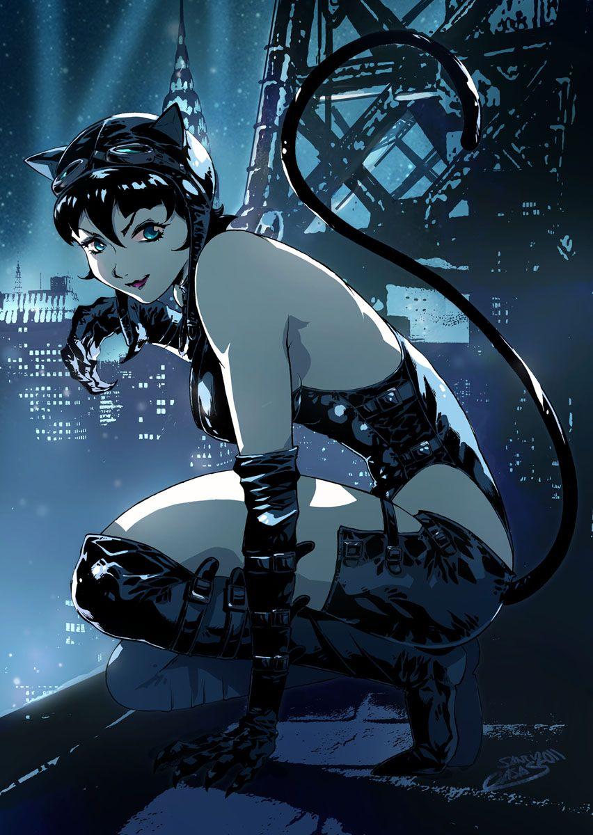 852x1200 Catwoman Wallpaper Anime